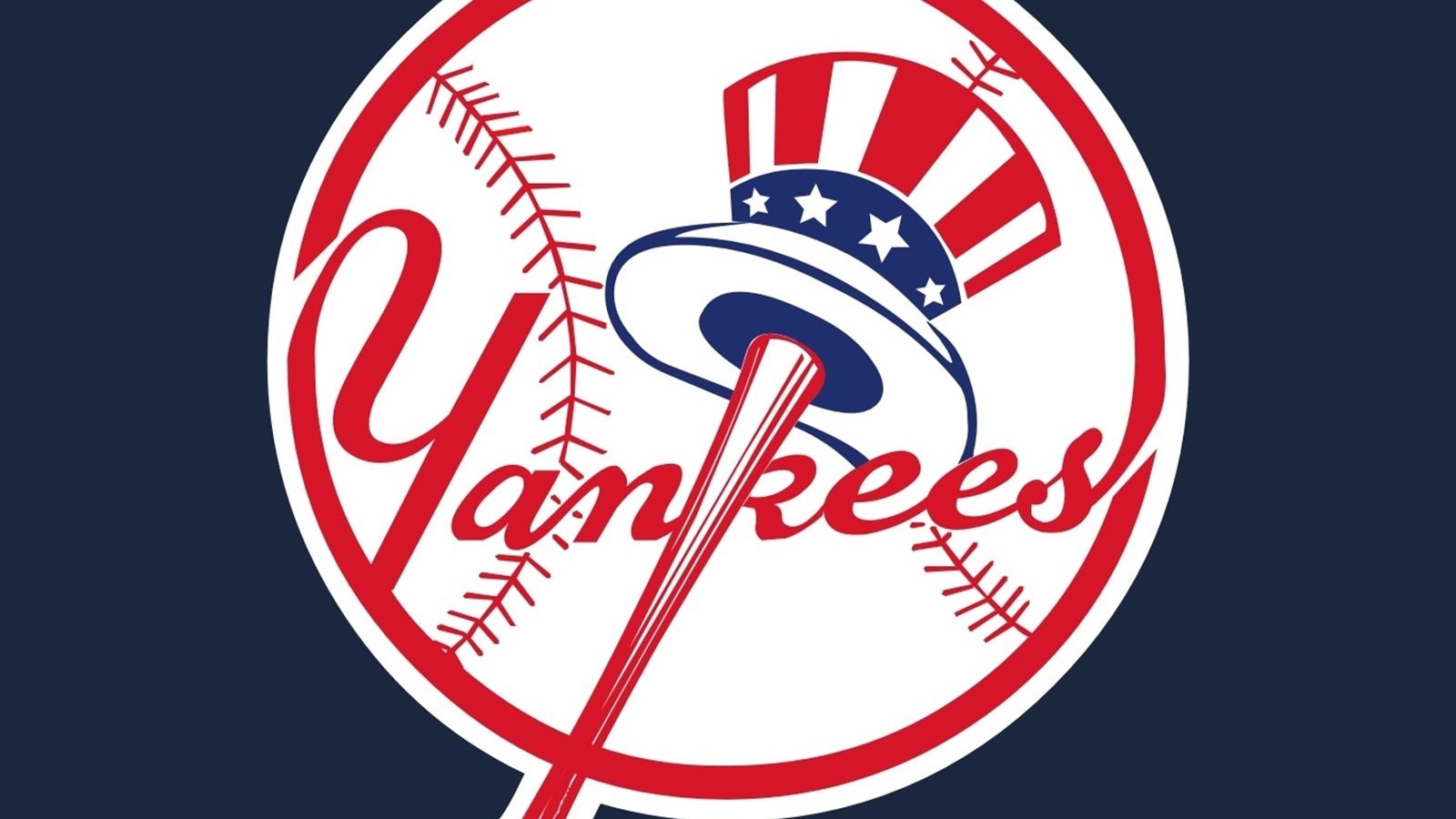 Logo New York Yankees baseball, 1600x900 900p, Desktop