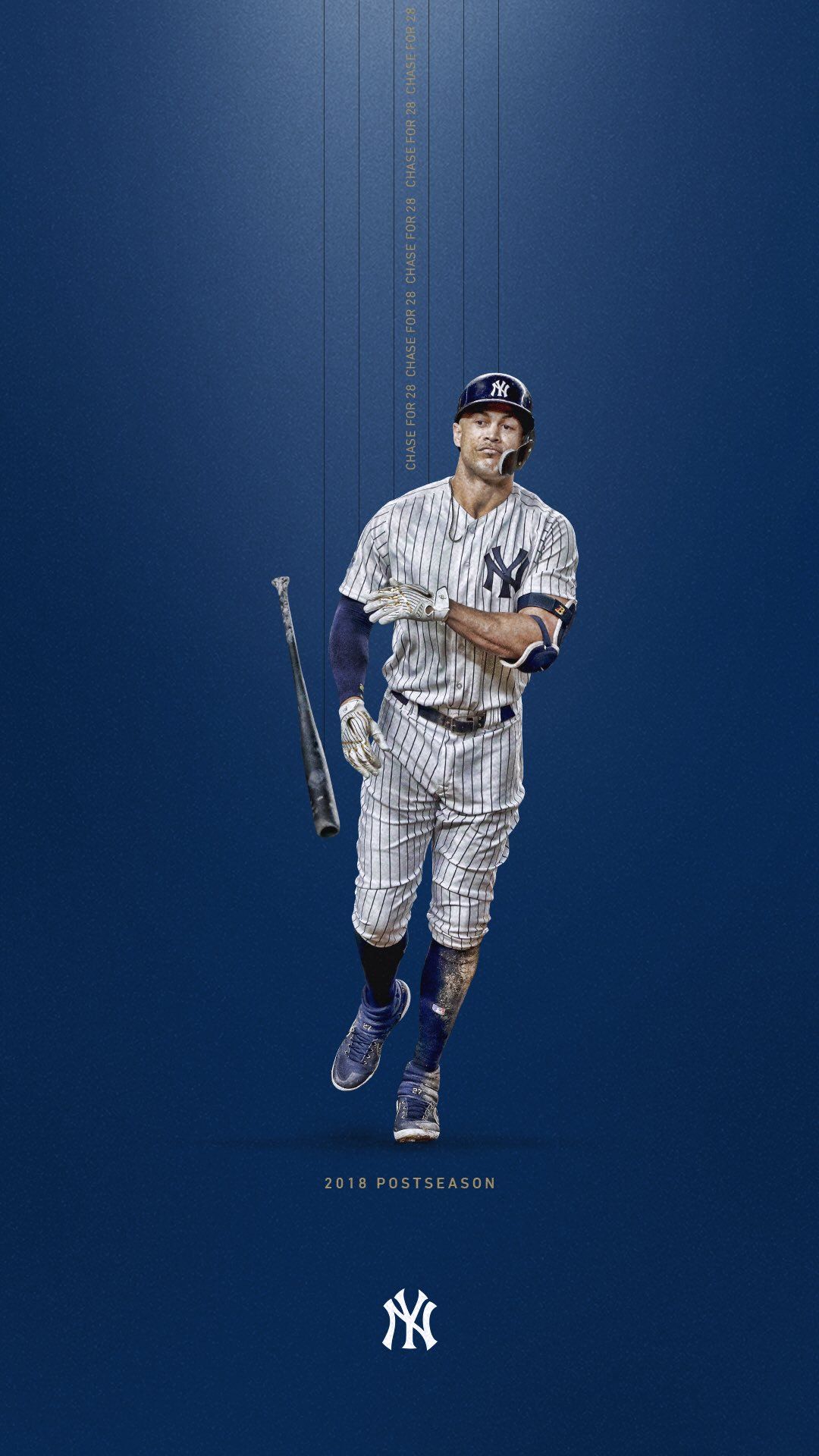 Giocatore New York Yankees blu, 1080x1920 Verticale, Samsung Galaxy