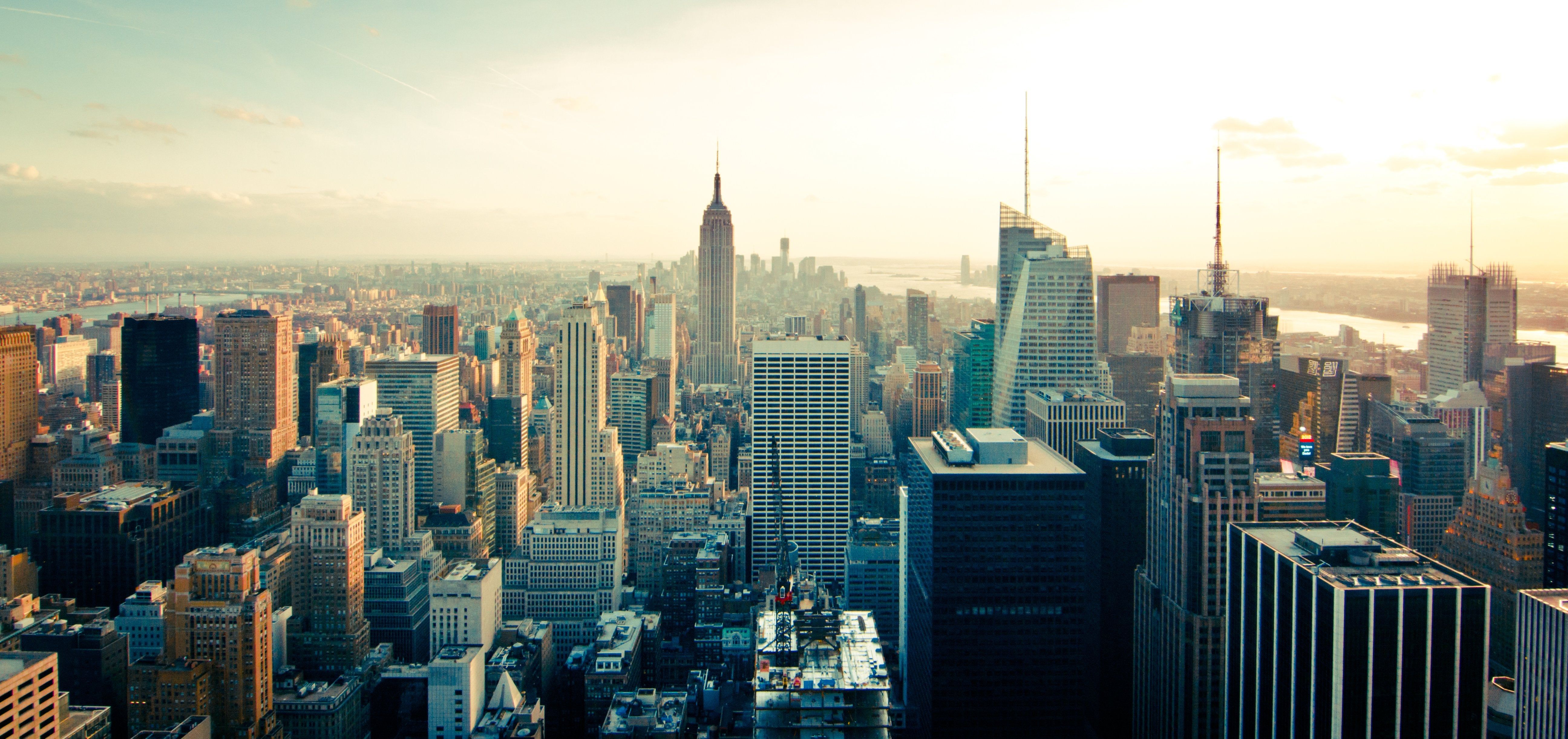 Skyline di New York, 5183x2444 UHD, Monitor 4K