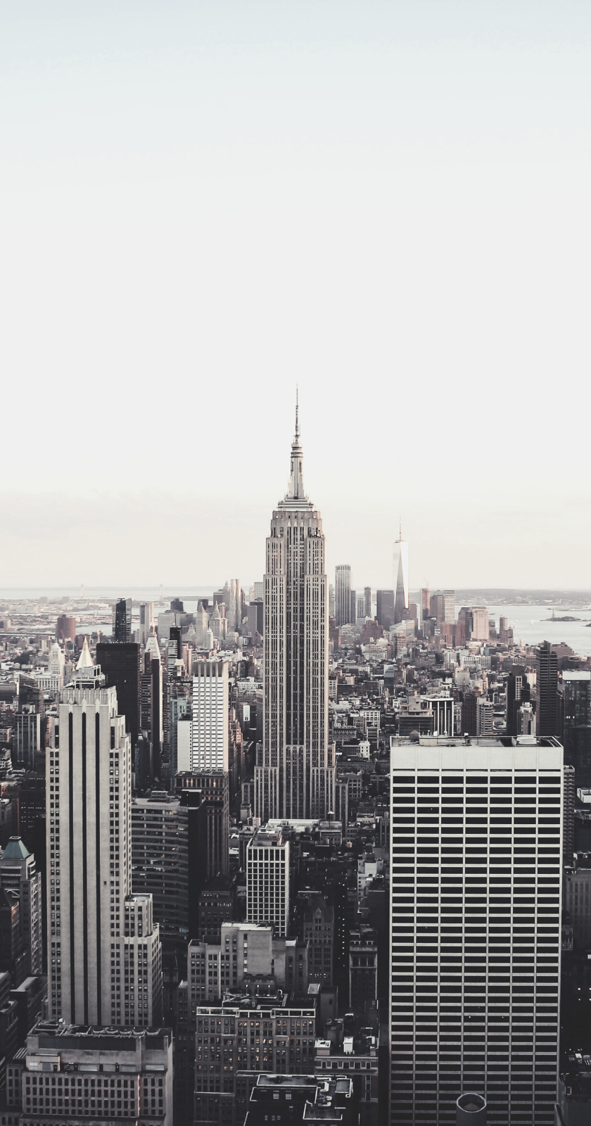 Skyline New York con Empire State, 840x1600 Verticale, Telefono