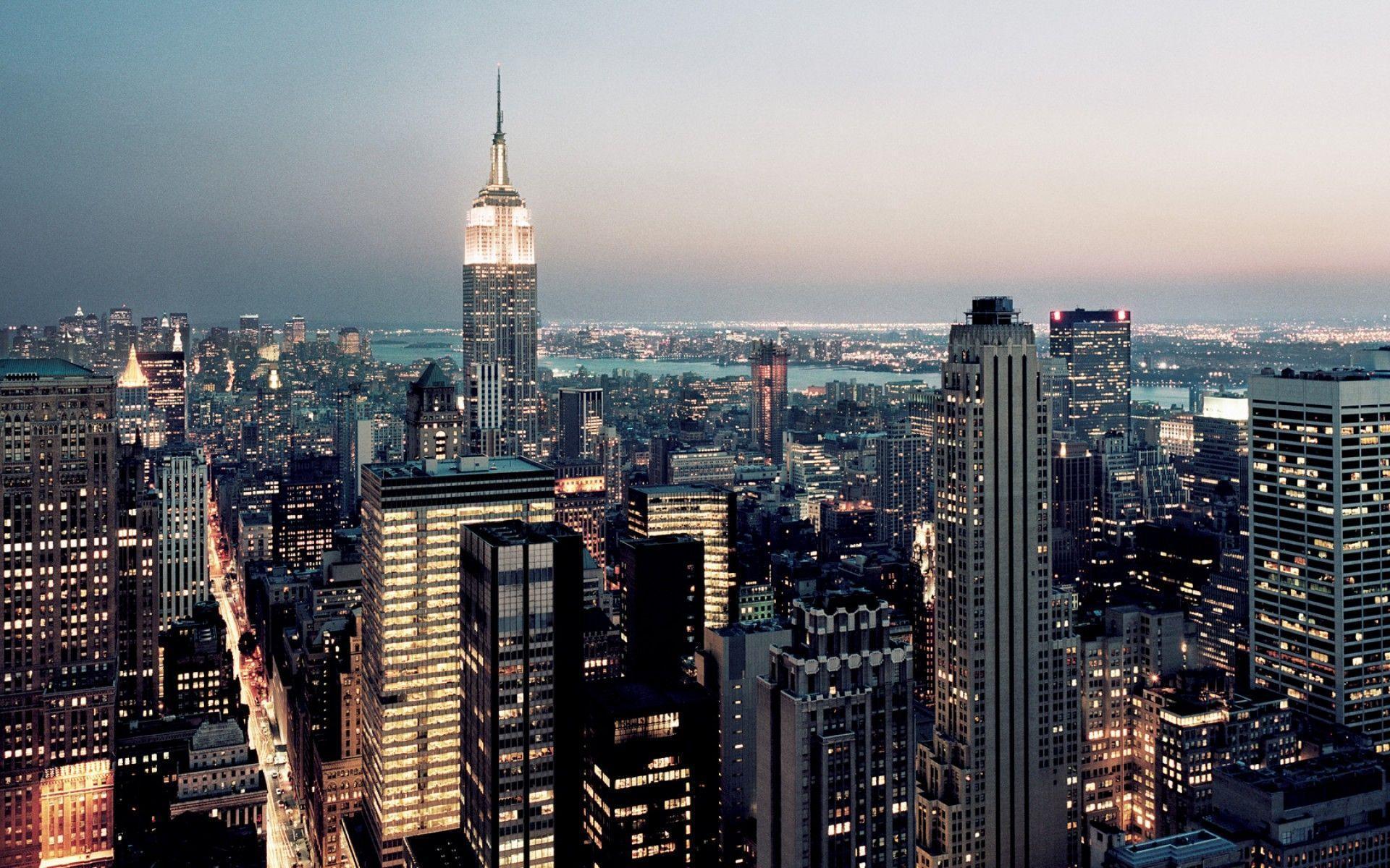 Skyline New York con Empire State, 1920x1200 WUXGA, Desktop