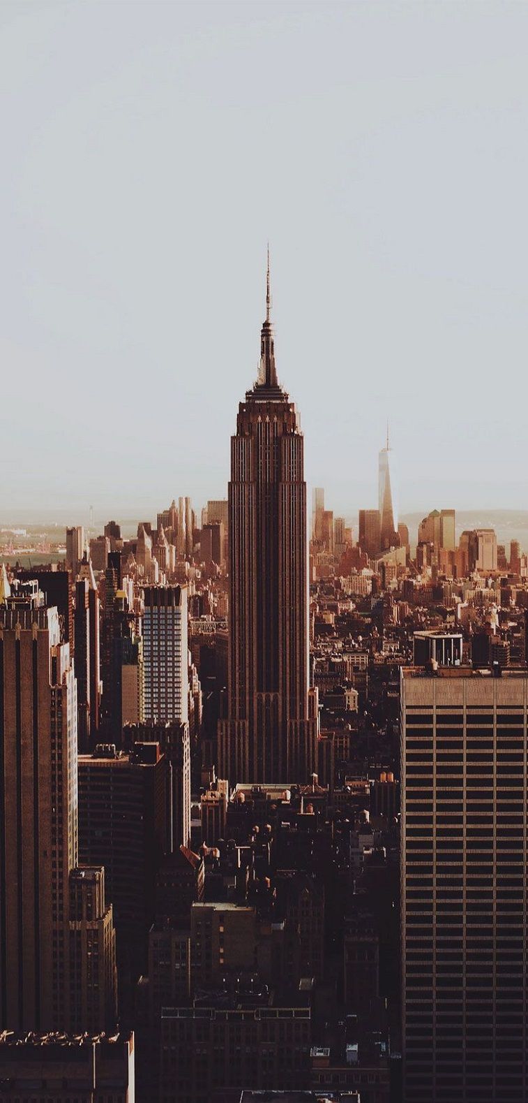 Skyline di New York, Empire State, 757x1579 Full HD Verticale, Google Pixel