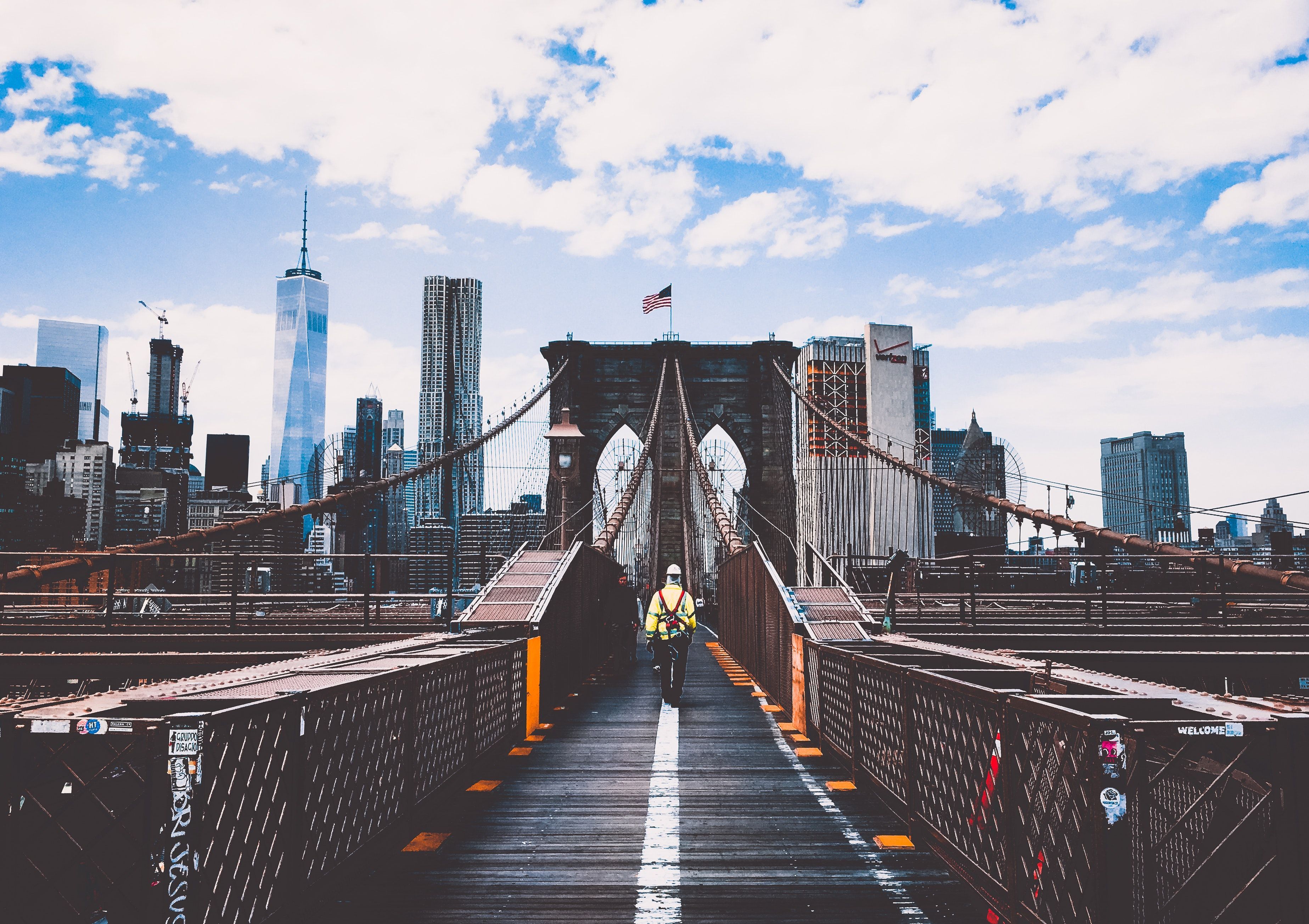 Ponte di Brooklyn New York, 3694x2610 2K+, Desktop