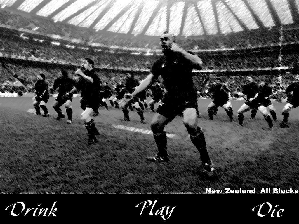 Squadra All Blacks Haka montaggio, 1024x768 HD, PC