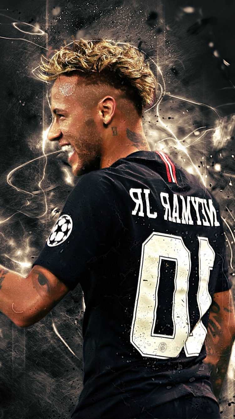 Neymar Jr calciatore PSG, 750x1334 Verticale, iPhone