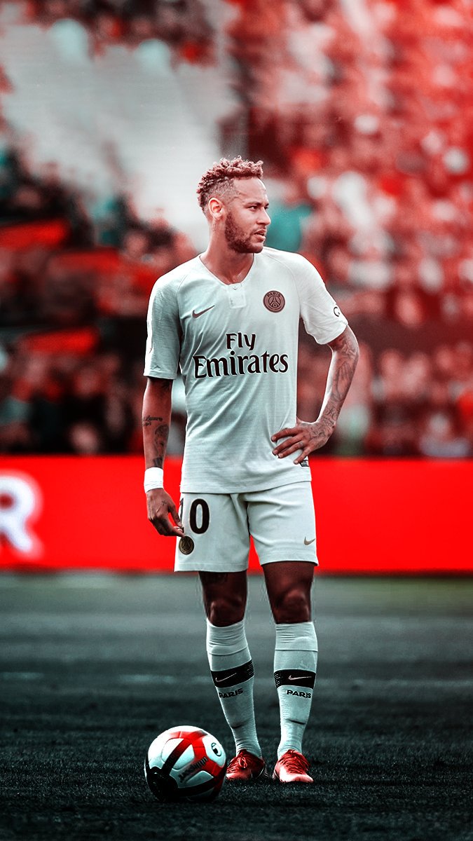 Neymar PSG calciatore, 675x1200 Verticale, Telefono