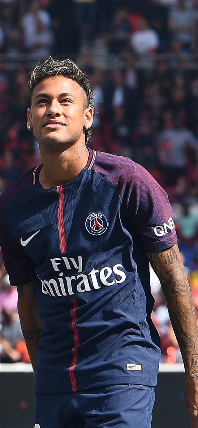 Neymar maglia PSG, 640x1385 Full HD Verticale, Smartphone