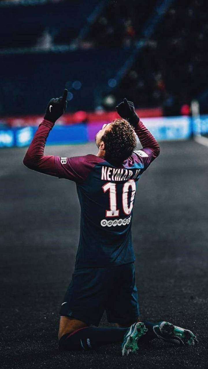 Neymar esultanza PSG numero 10, 720x1280 Verticale, Telefono