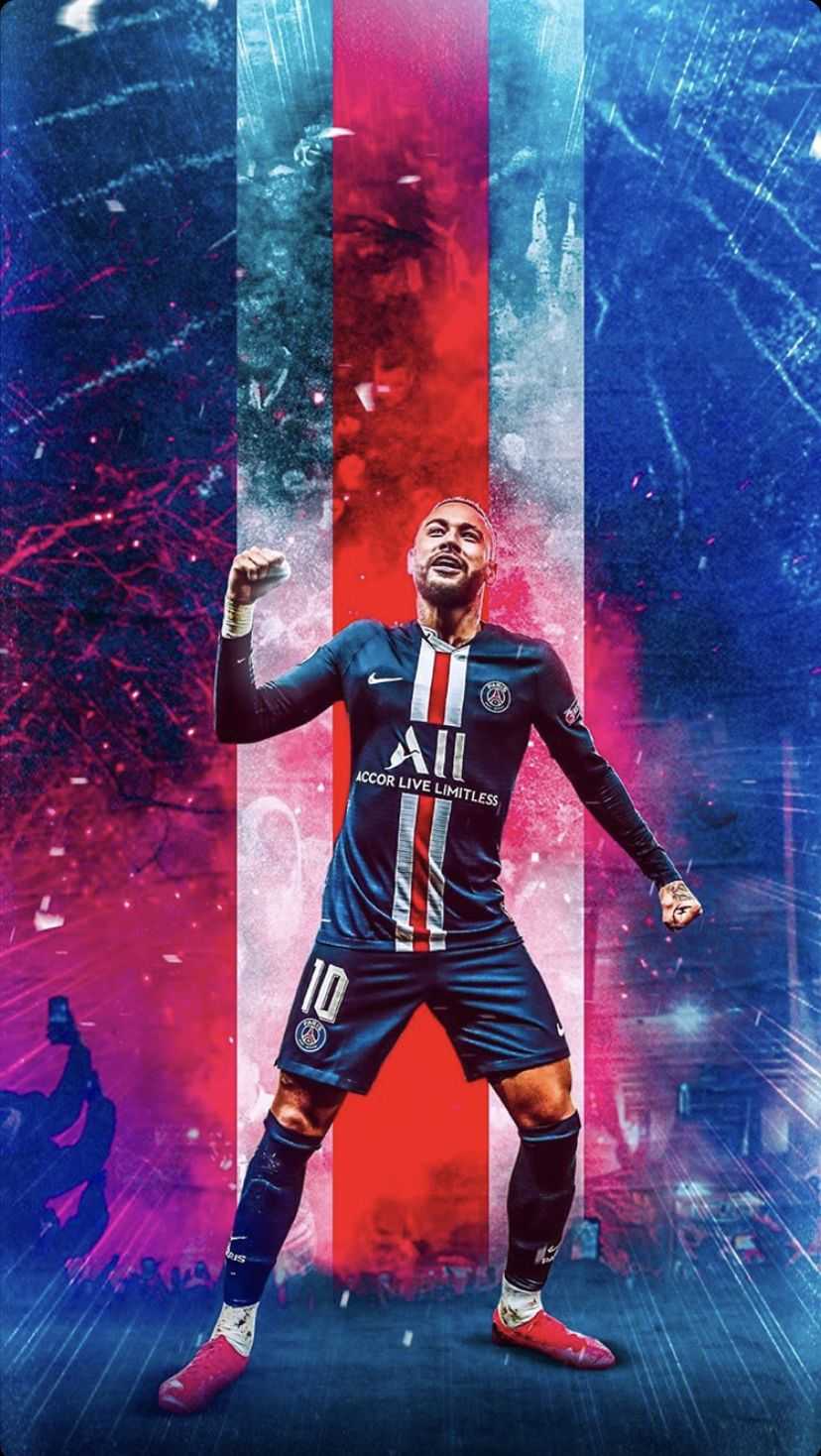 Neymar PSG esultanza, 828x1468 Full HD Verticale, iPhone