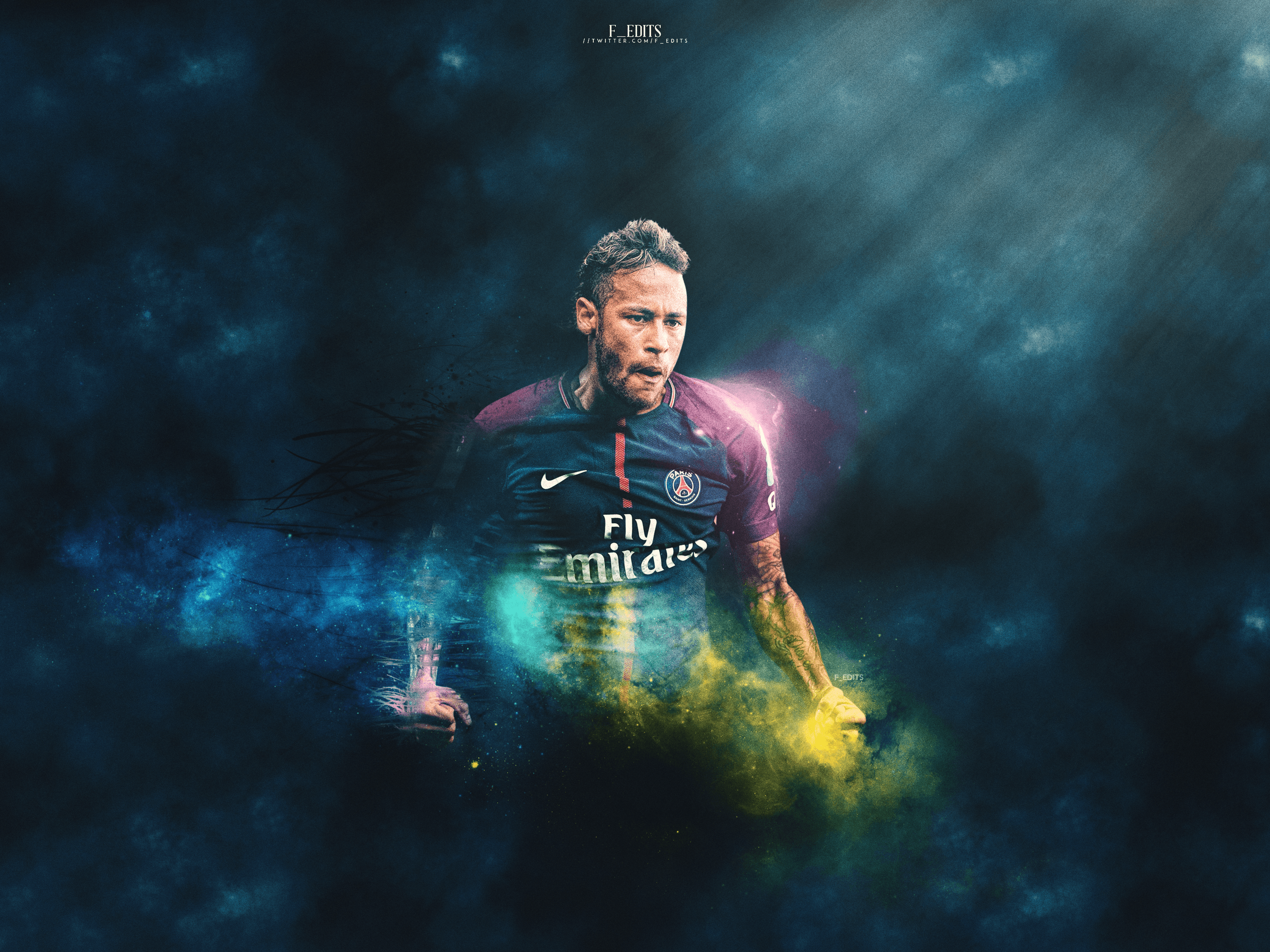 Neymar PSG calciatore, 2941x2205 2K+, Monitor Gaming