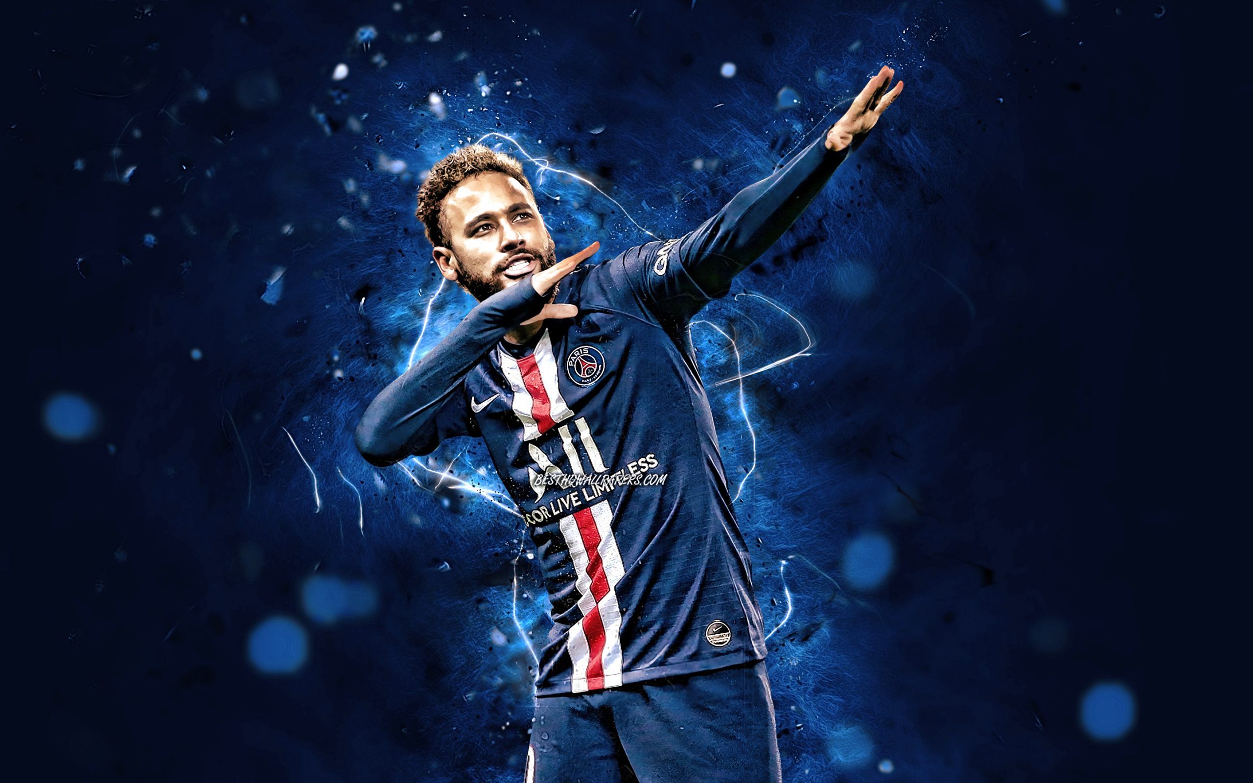 Neymar PSG festeggia, 2560x1600 WQXGA, MacBook Pro