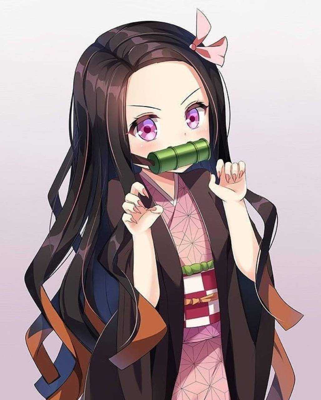 Nezuko Demon Slayer anime, 1029x1280 Full HD Verticale, Smartphone