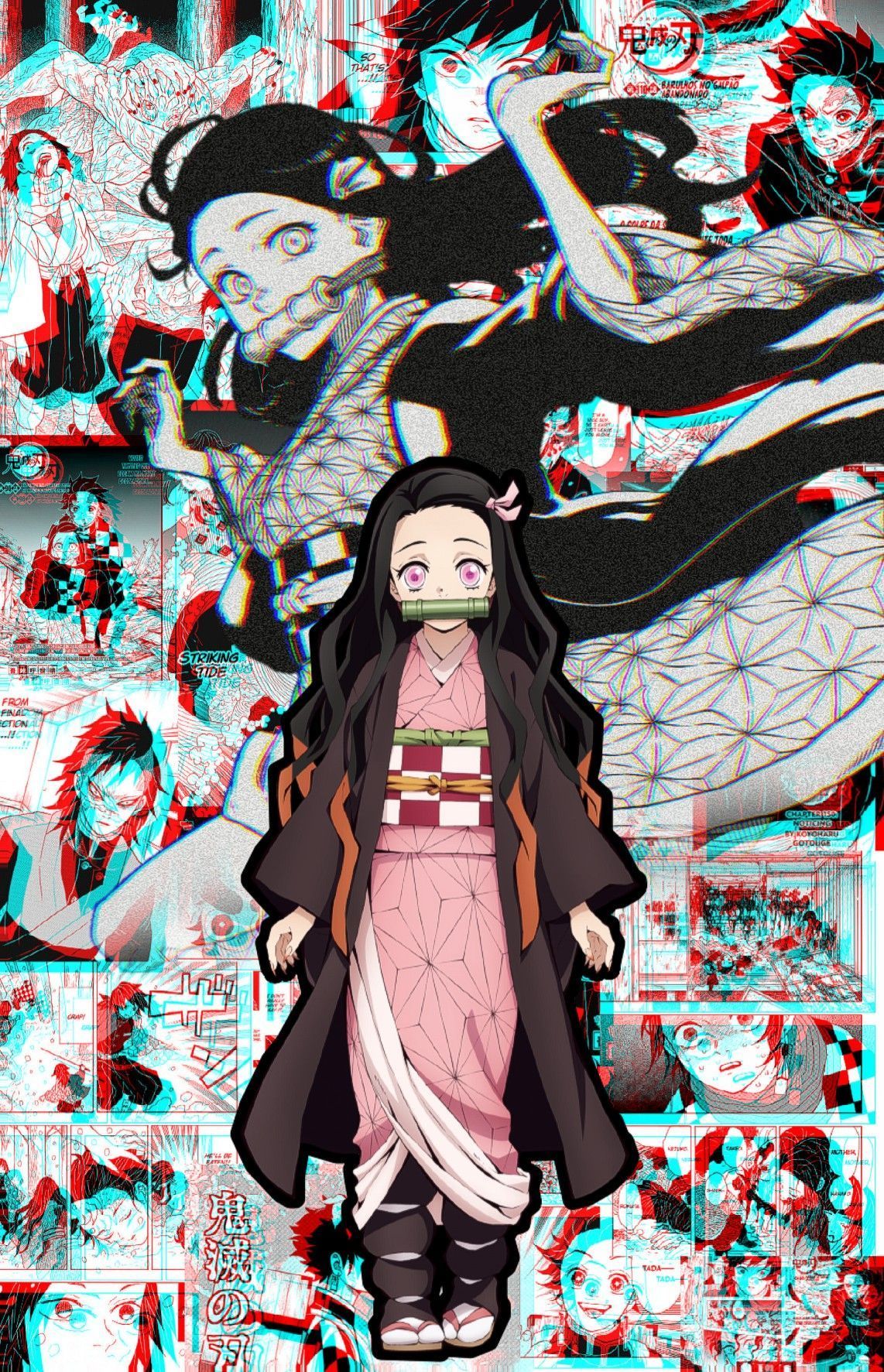 Nezuko Kimetsu no Yaiba, 1142x1773 Full HD Verticale, iPhone