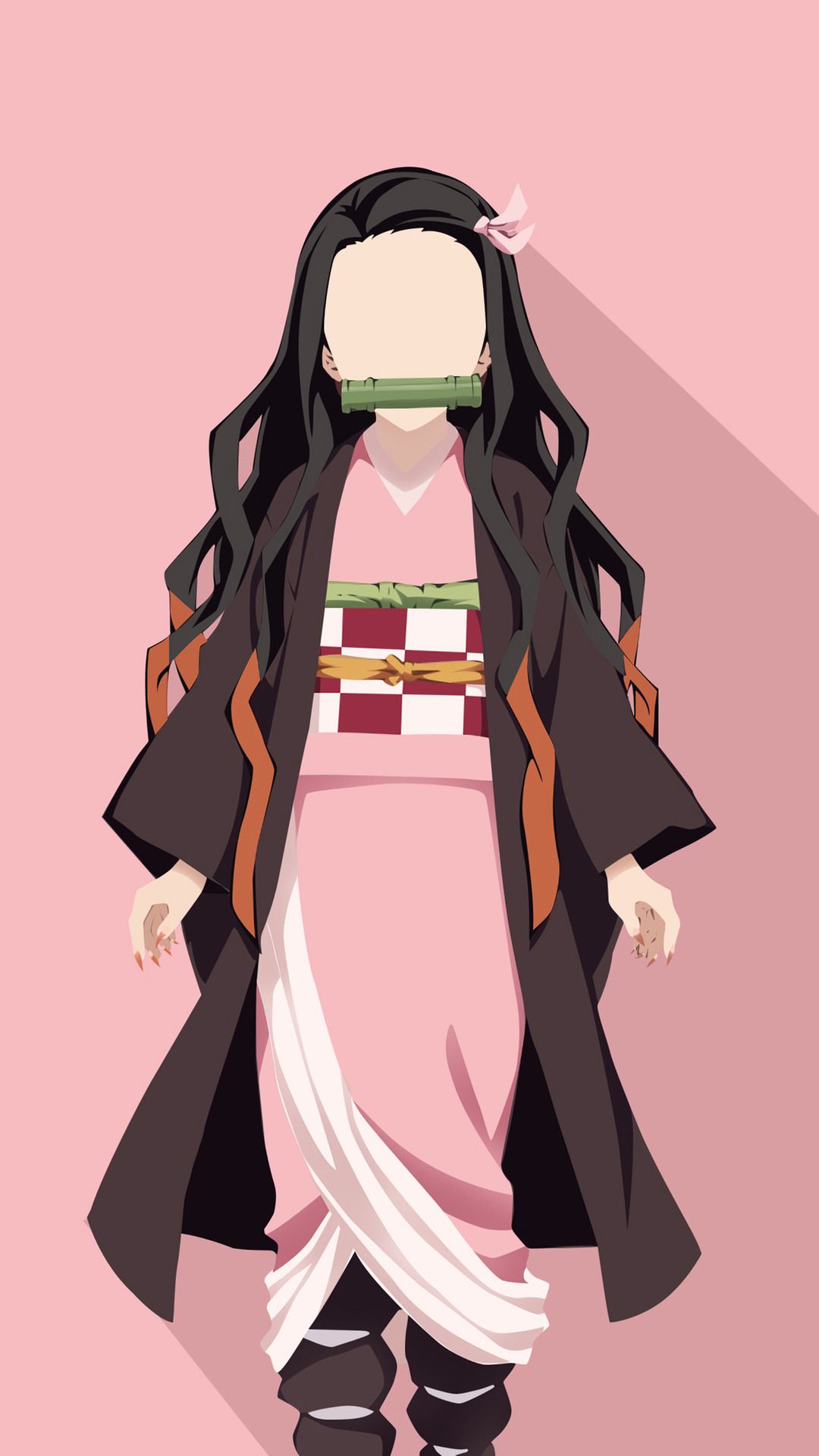 Nezuko Kamado, Demon Slayer, 1080x1920 Full HD Verticale, Smartphone