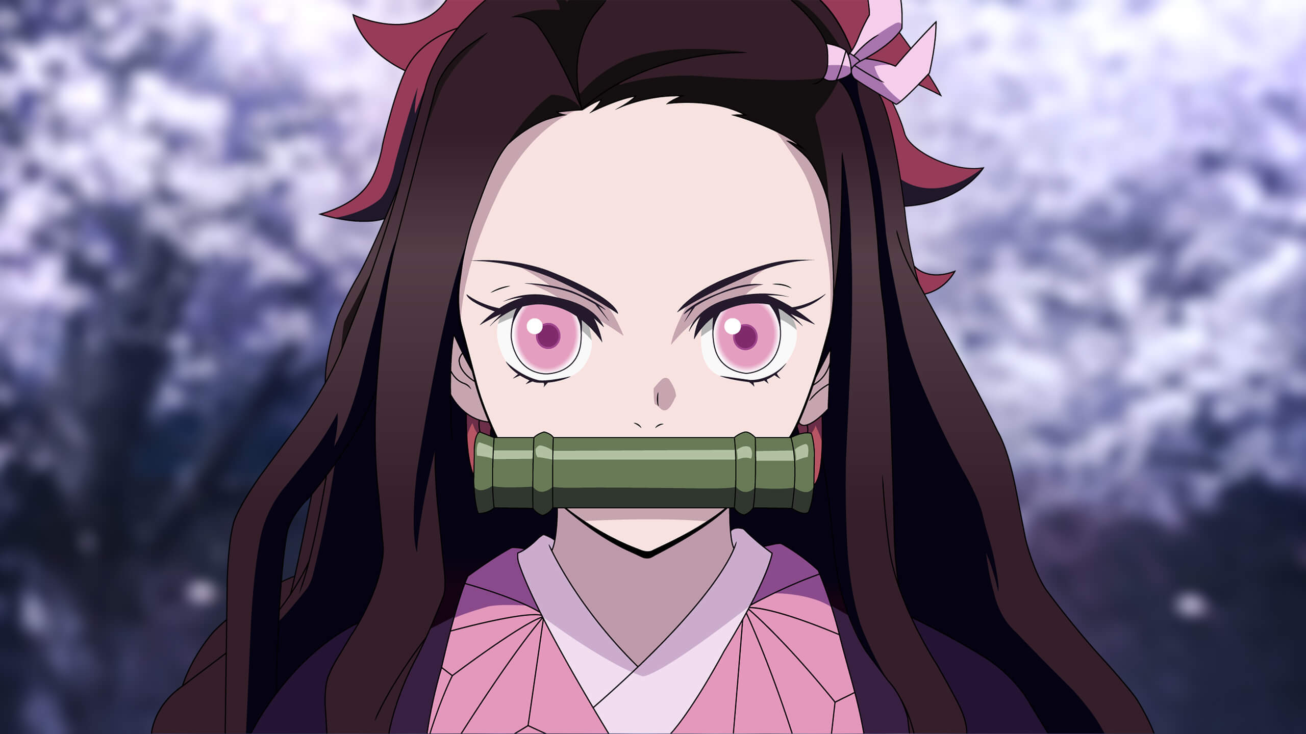 Nezuko Kamado Demon Slayer, 2560x1440 1440p, Desktop