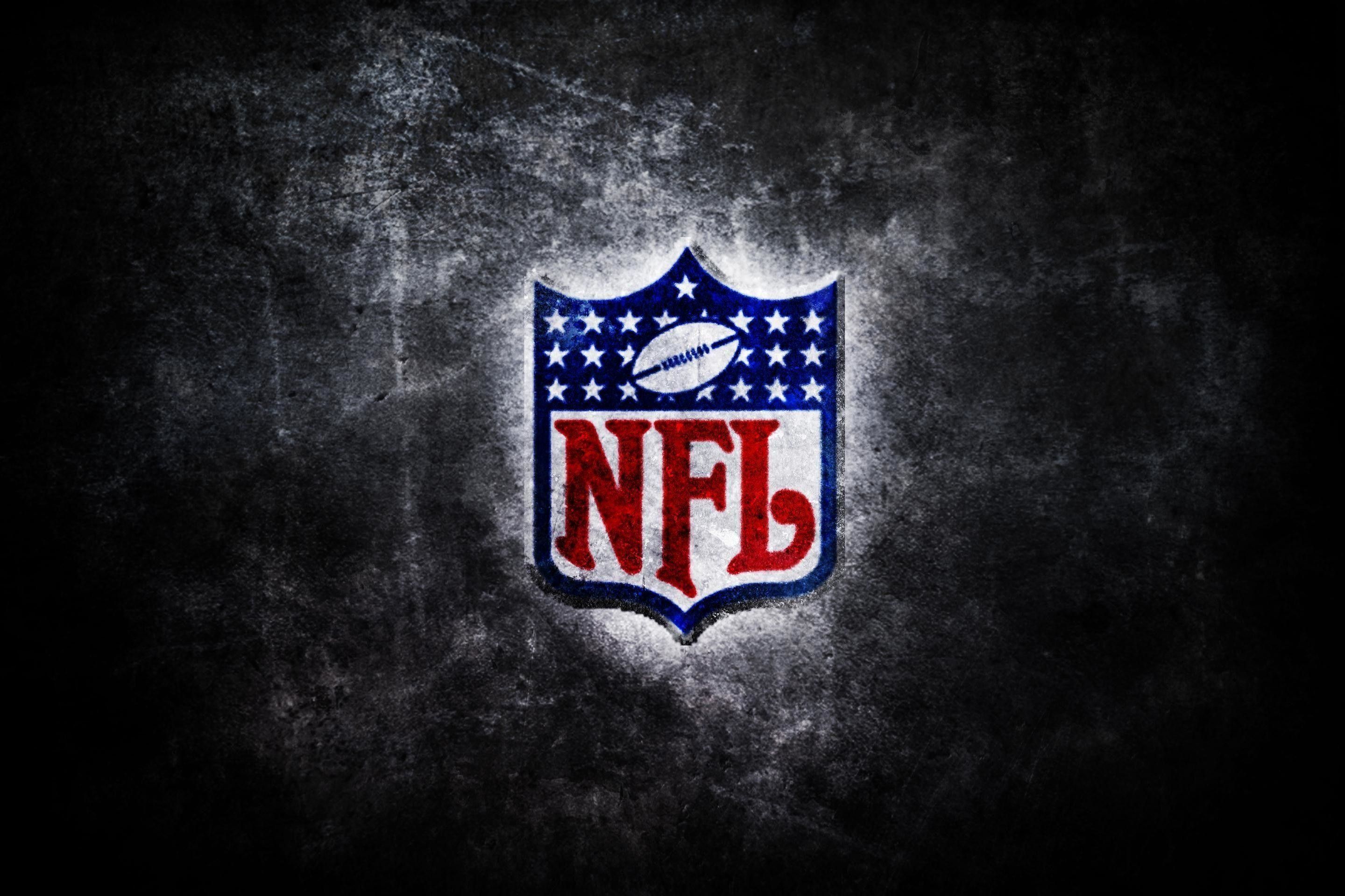 Logo NFL scudo grunge, 2880x1920 2K, Monitor Gaming
