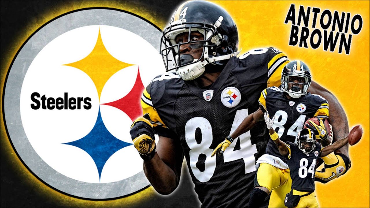Antonio Brown Pittsburgh Steelers, football americano, 1280x720 720p, PC