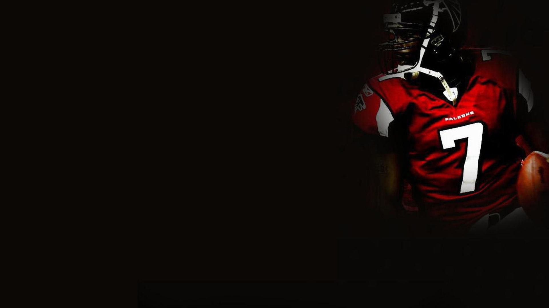 Giocatore football americano maglia rossa numero 7, 1920x1079 Full HD 1080p, Desktop