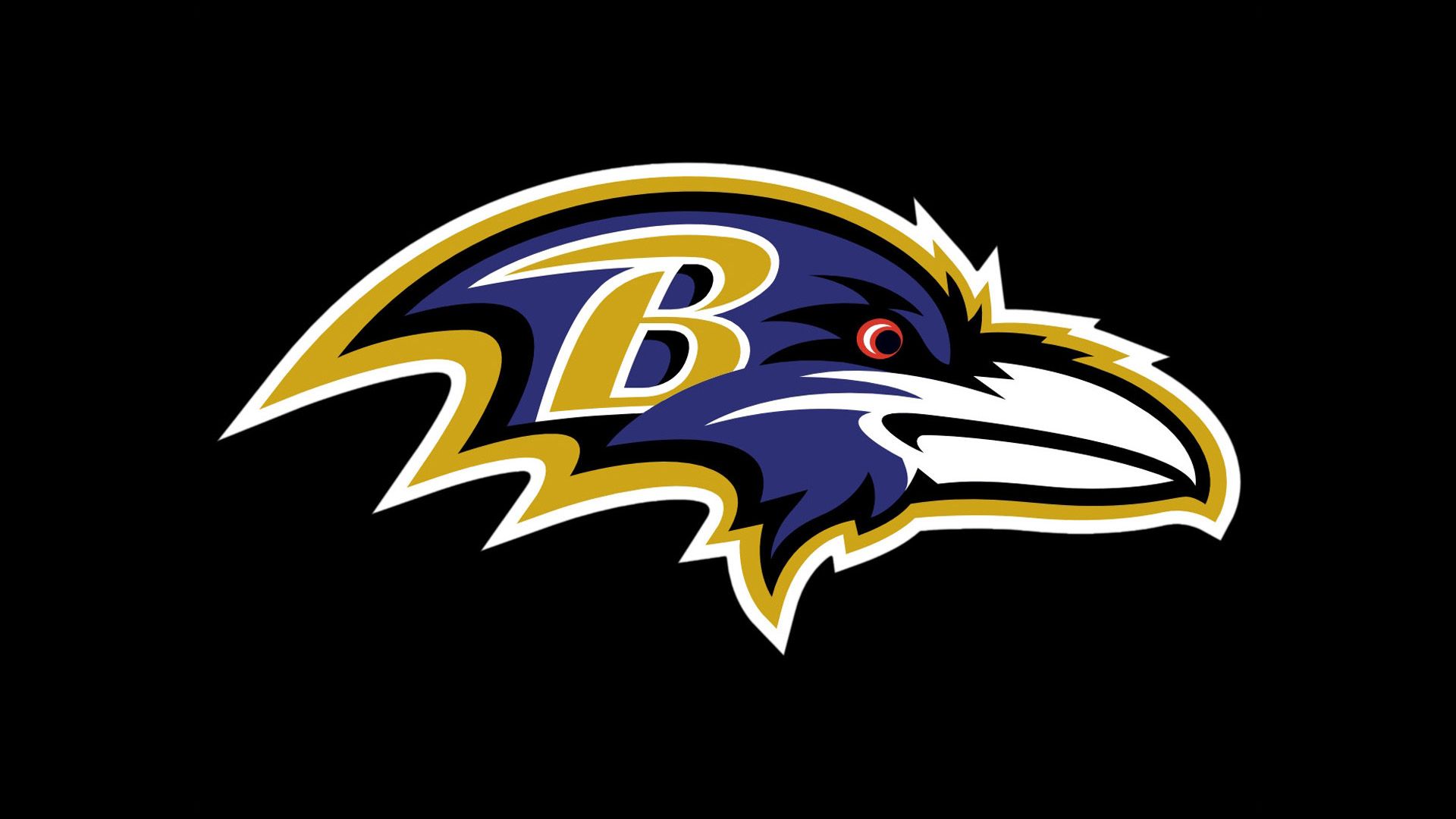 Logo Baltimore Ravens corvo, 1920x1080 1080p, Desktop