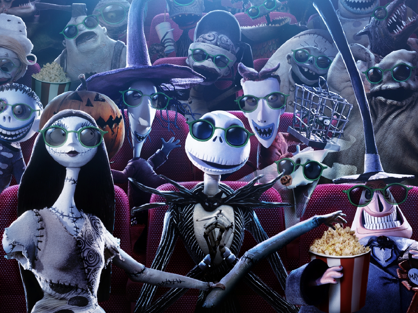 Jack e Sally al cinema, 1440x1079 720p, Acer Nitro