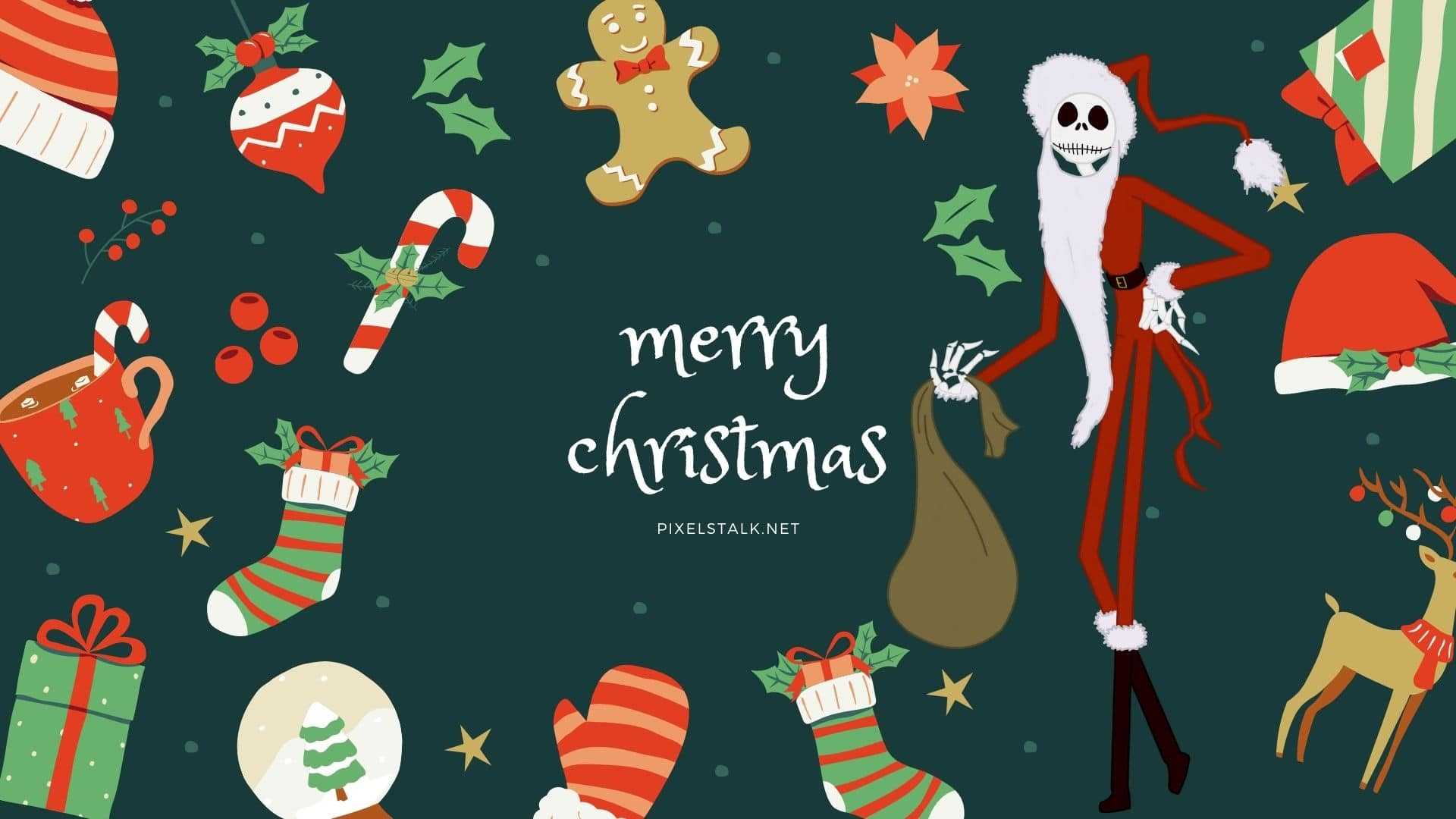 Jack Skellington Natale illustrazione, 1920x1080 Full HD 1080p, Desktop