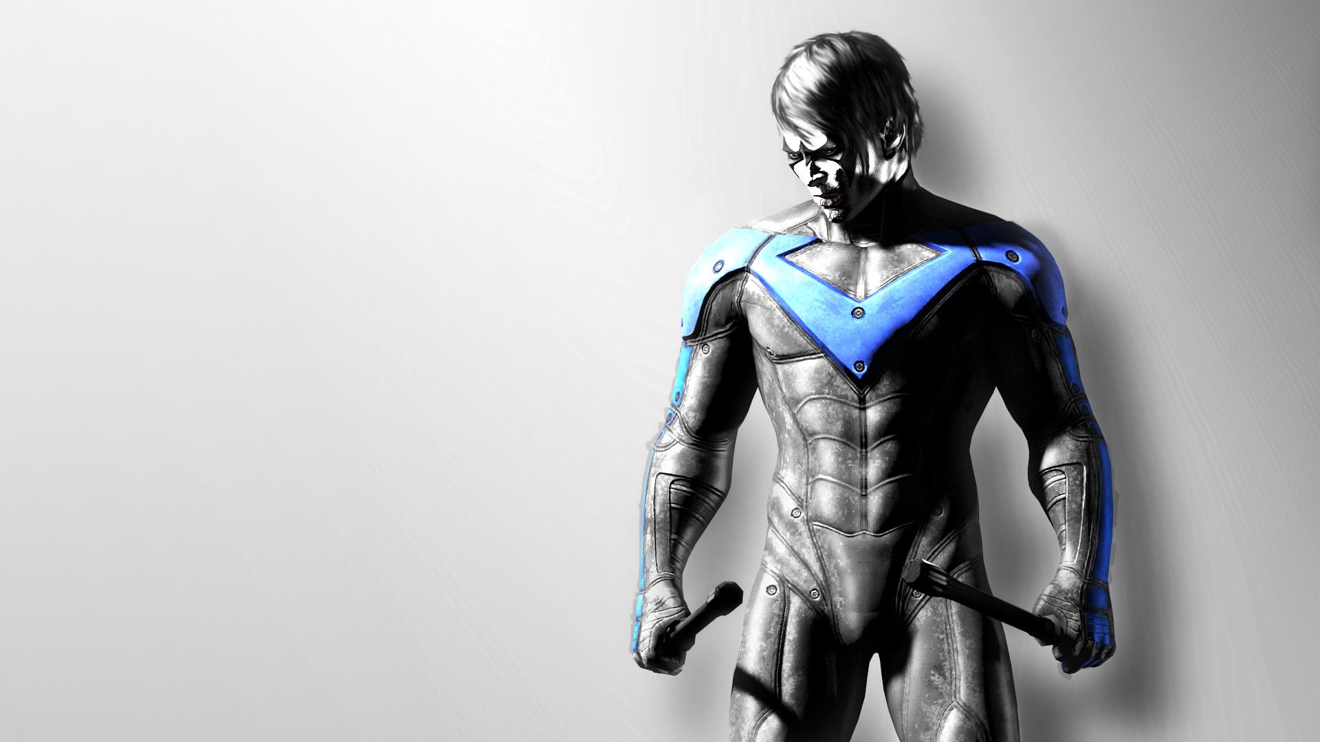 Nightwing Batman Arkham Knight, videogioco d'azione, 1920x1080 Full HD 1080p, Laptop