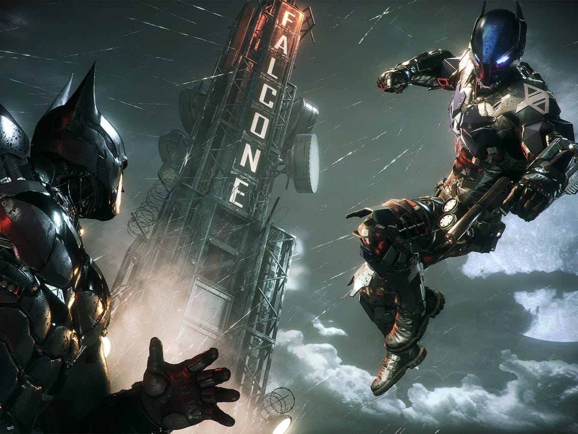 Batman e Arkham Knight combattimento, 1136x852 HD, Desktop