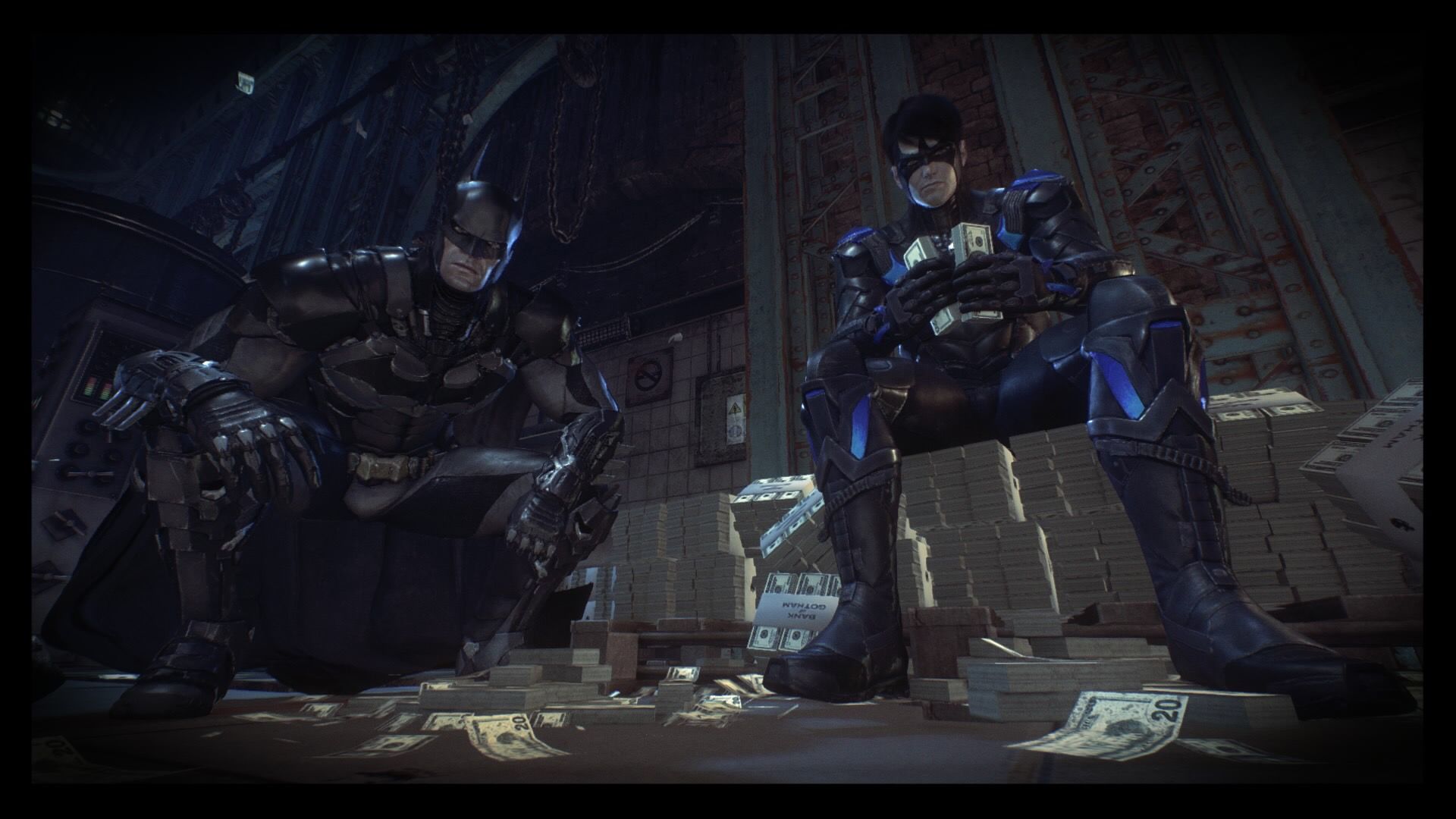 Batman e Nightwing Arkham Knight, 1920x1080 Full HD, Laptop