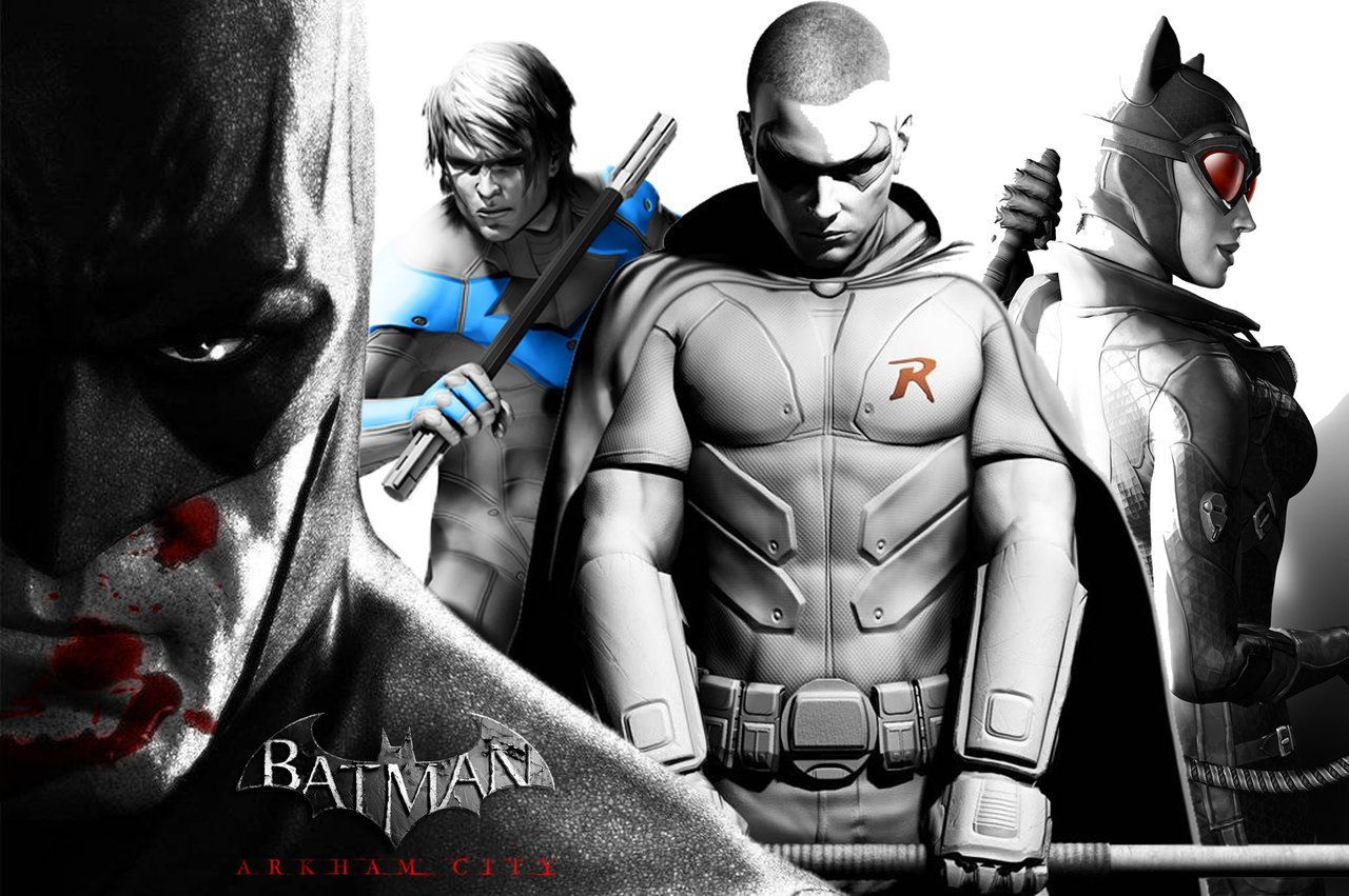 Batman Arkham City personaggi, 1280x851 720p, PC