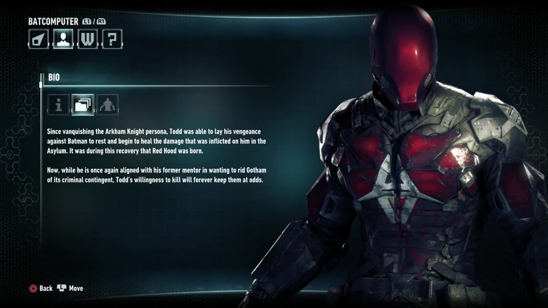 Red Hood Batcomputer schermata Arkham Knight, Jason Todd, 1920x1080 Full HD 1080p, Desktop