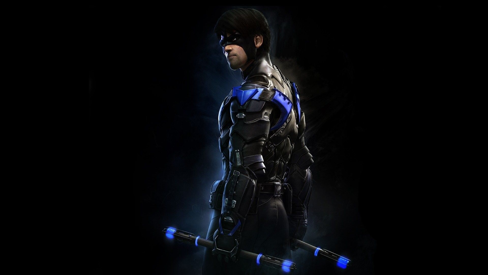 Nightwing Arkham Knight, DC Comics, 1920x1080 1080p, PC