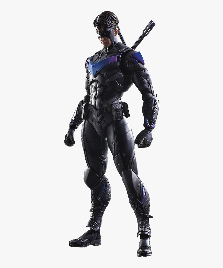 Nightwing Arkham Knight tuta nera, 860x1030 Full HD Verticale, Realme