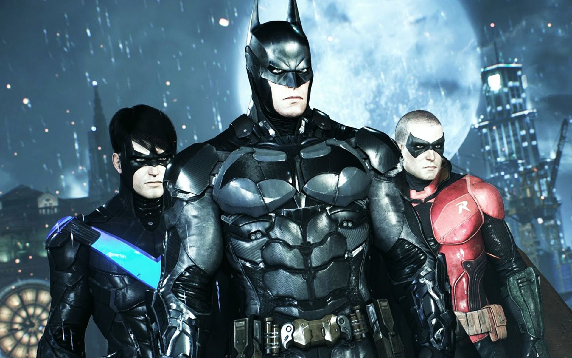 Batman Nightwing Robin Arkham Knight, 1920x1200 Full HD+ WUXGA, PC Desktop