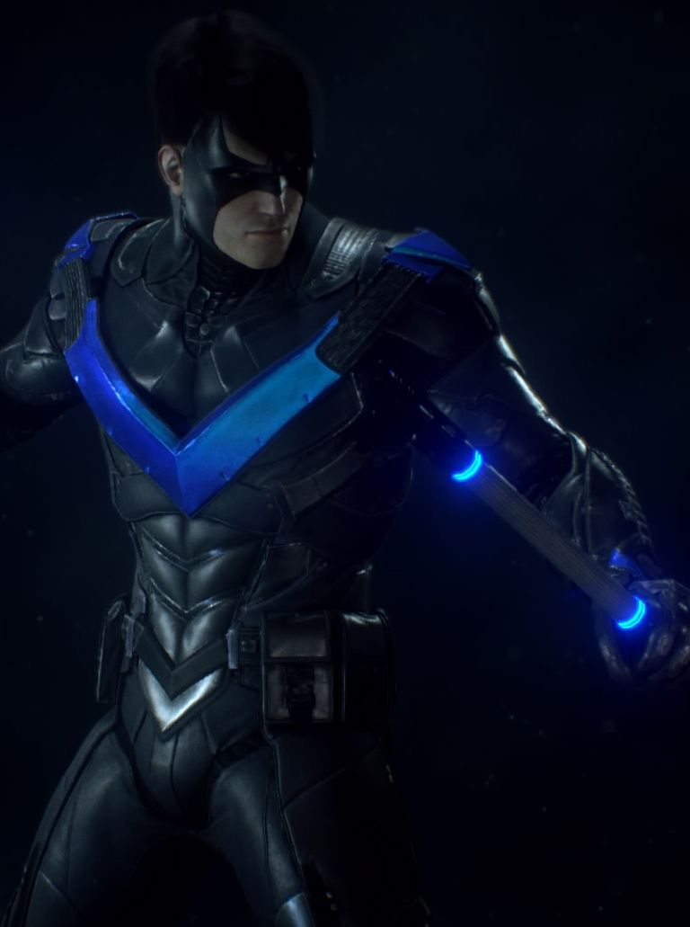 Nightwing Arkham Knight, 768x1031 Full HD Verticale, iPhone