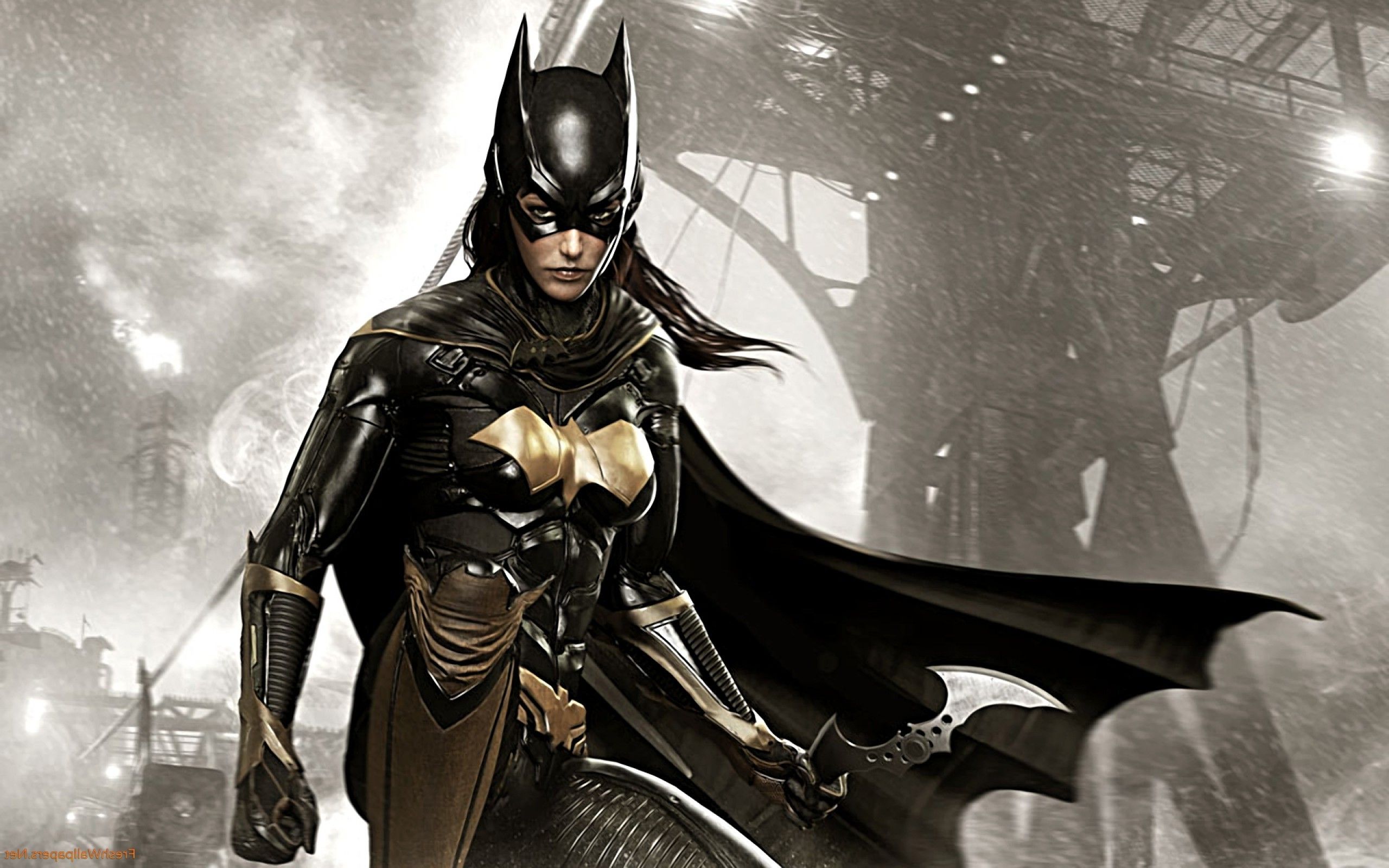 Batgirl Arkham Knight, 2560x1600 2K+, MacBook Pro