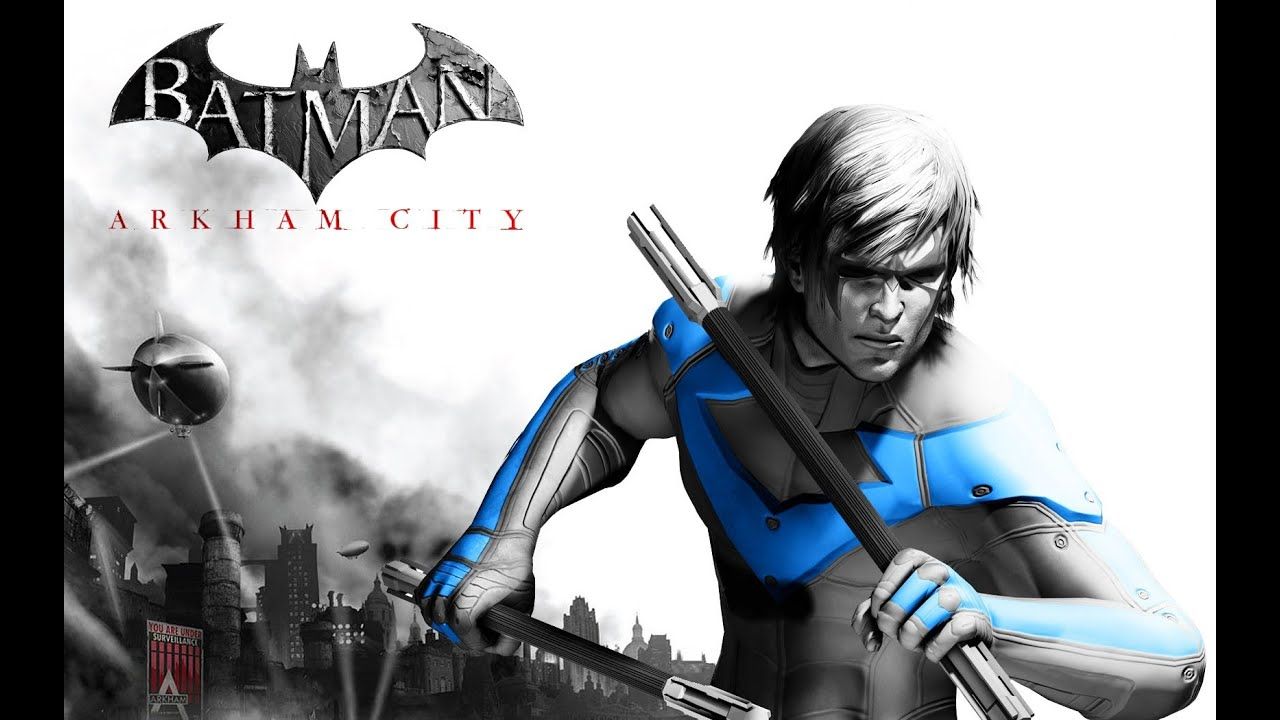 Nightwing Batman Arkham City, 1280x720 HD, Desktop