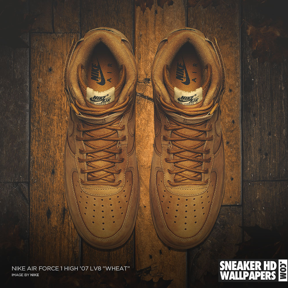 Nike Air Force 1 Wheat, 1000x1000 HD, Desktop