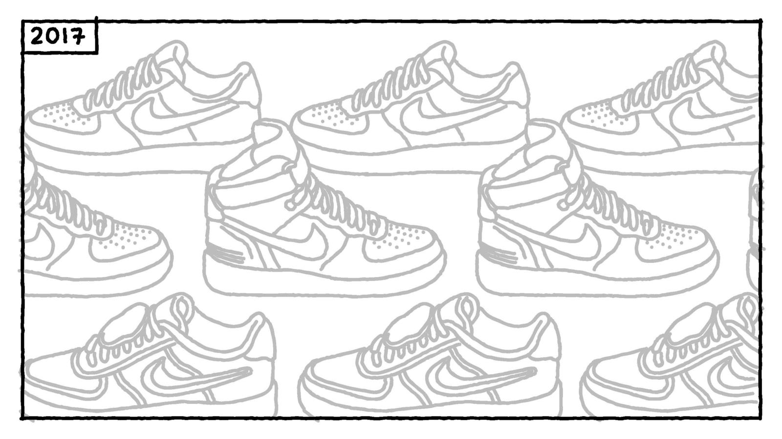 Silhouette scarpa Nike Air Force 1, 1920x1080 Full HD 1080p, Desktop