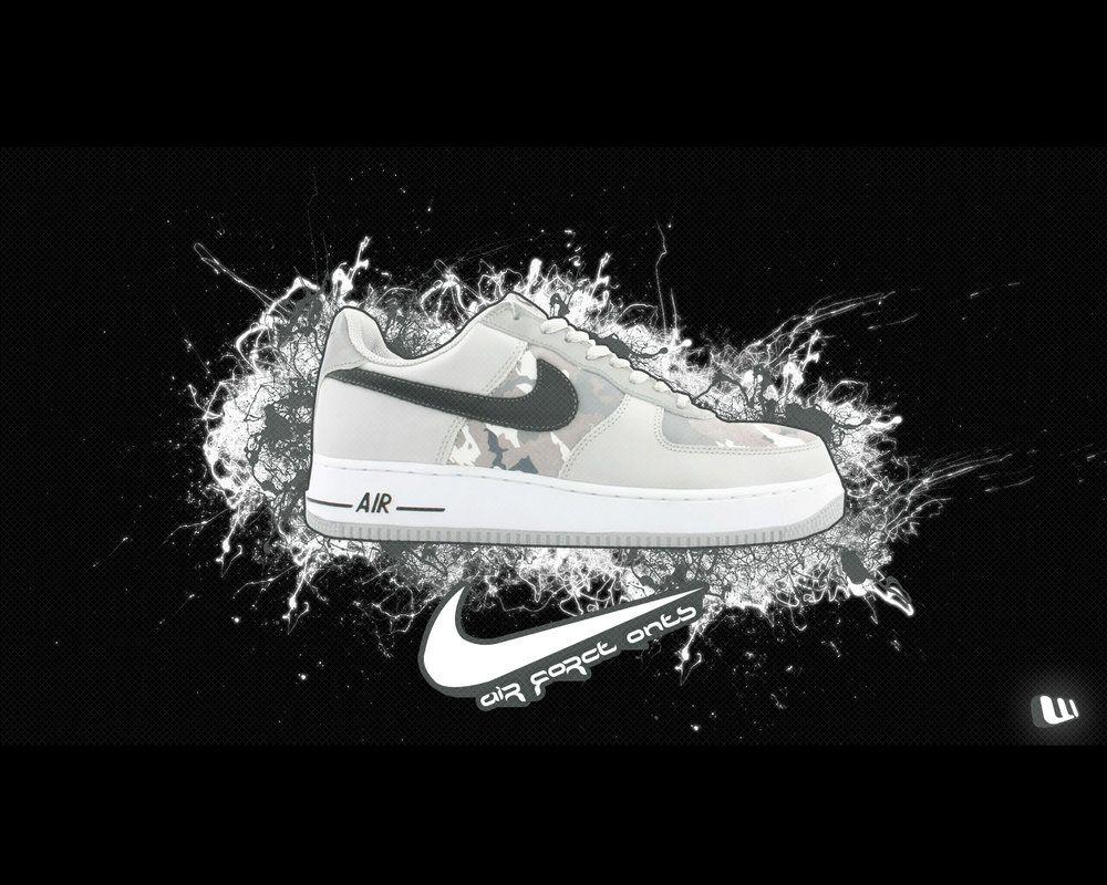 Nike Air Force 1 bianca, 1000x800 HD, Desktop