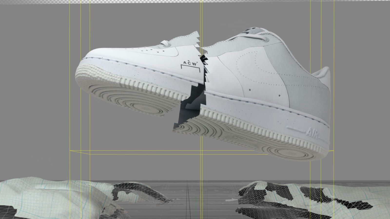 Nike Air Force 1 Travis Scott, rapper, 1600x900 HD, Desktop