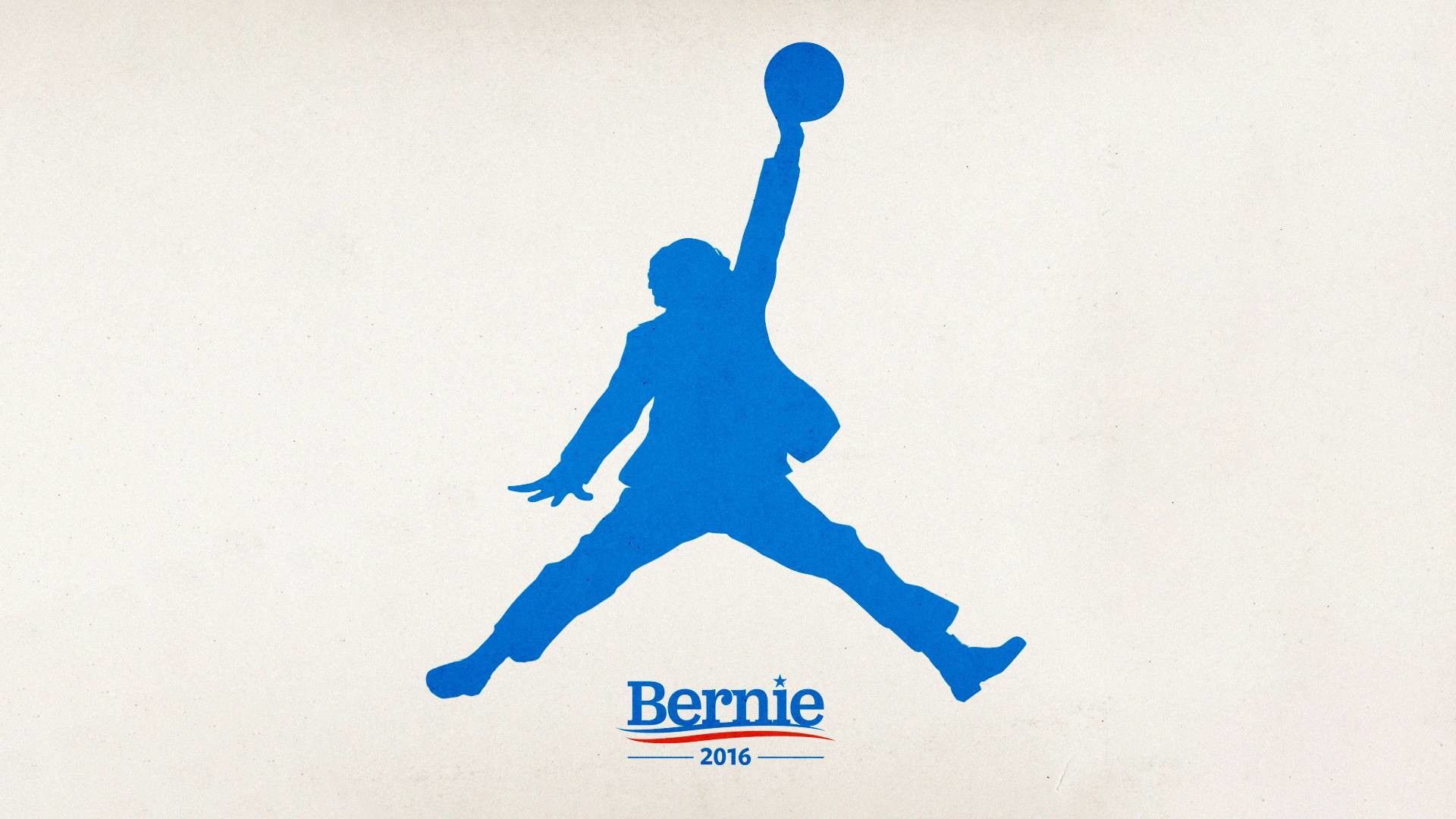 Logo Jumpman Bernie Sanders, 1920x1080 1080p, Laptop