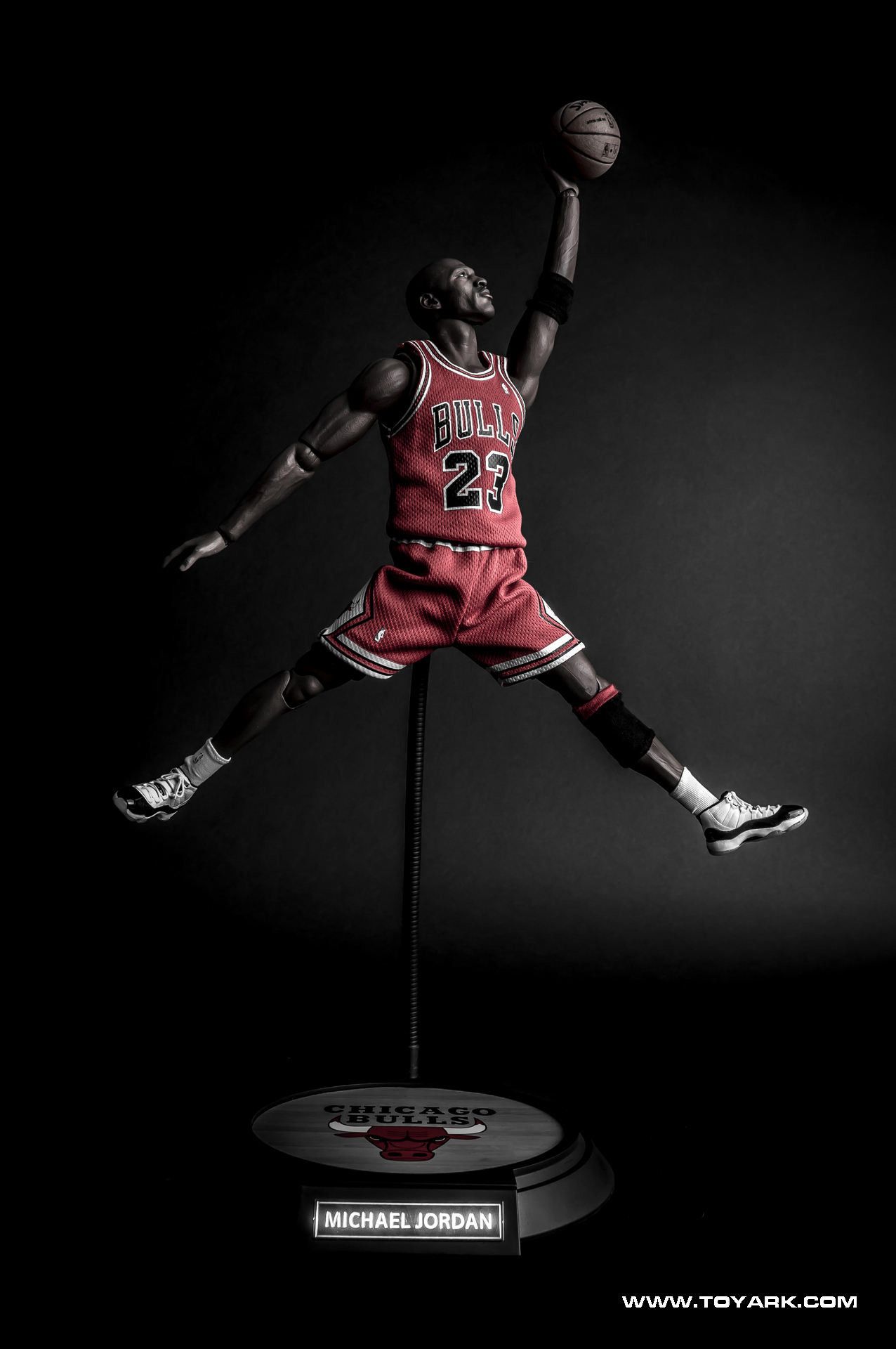 Action figure Michael Jordan, numero 23, 1276x1920 Full HD Verticale, Smartphone