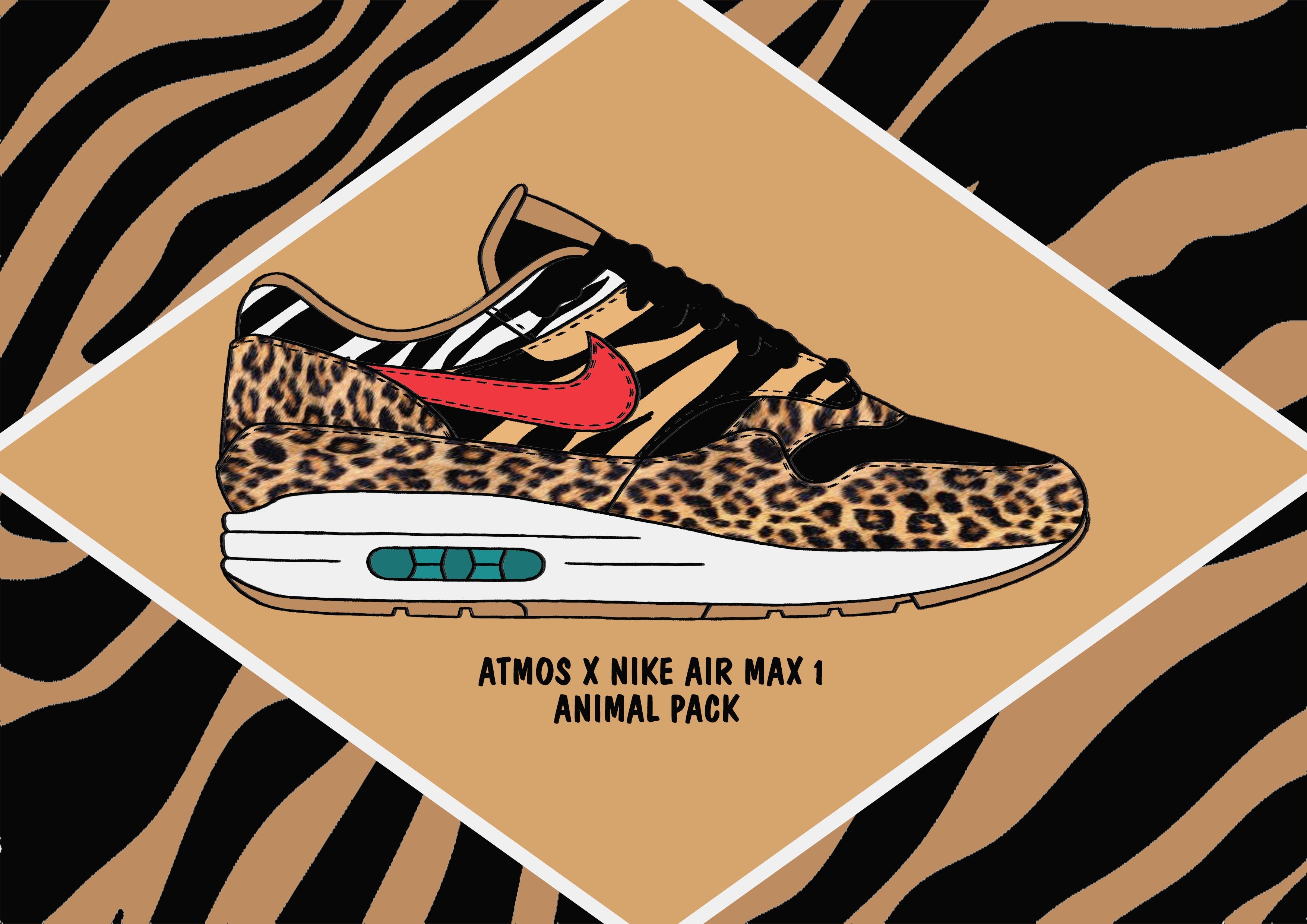 Nike Air Max Animal Pack Atmos, 3508x2480 WQXGA, Laptop