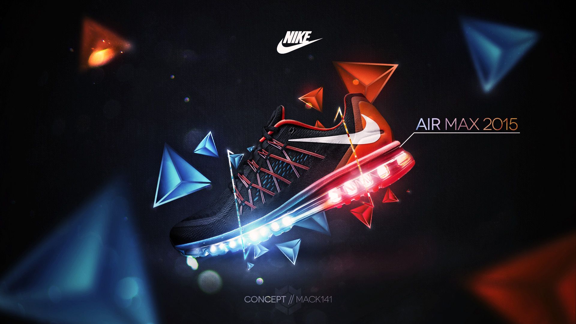 Scarpa Nike Air Max 2015, 1920x1080 Full HD 1080p, PC Desktop
