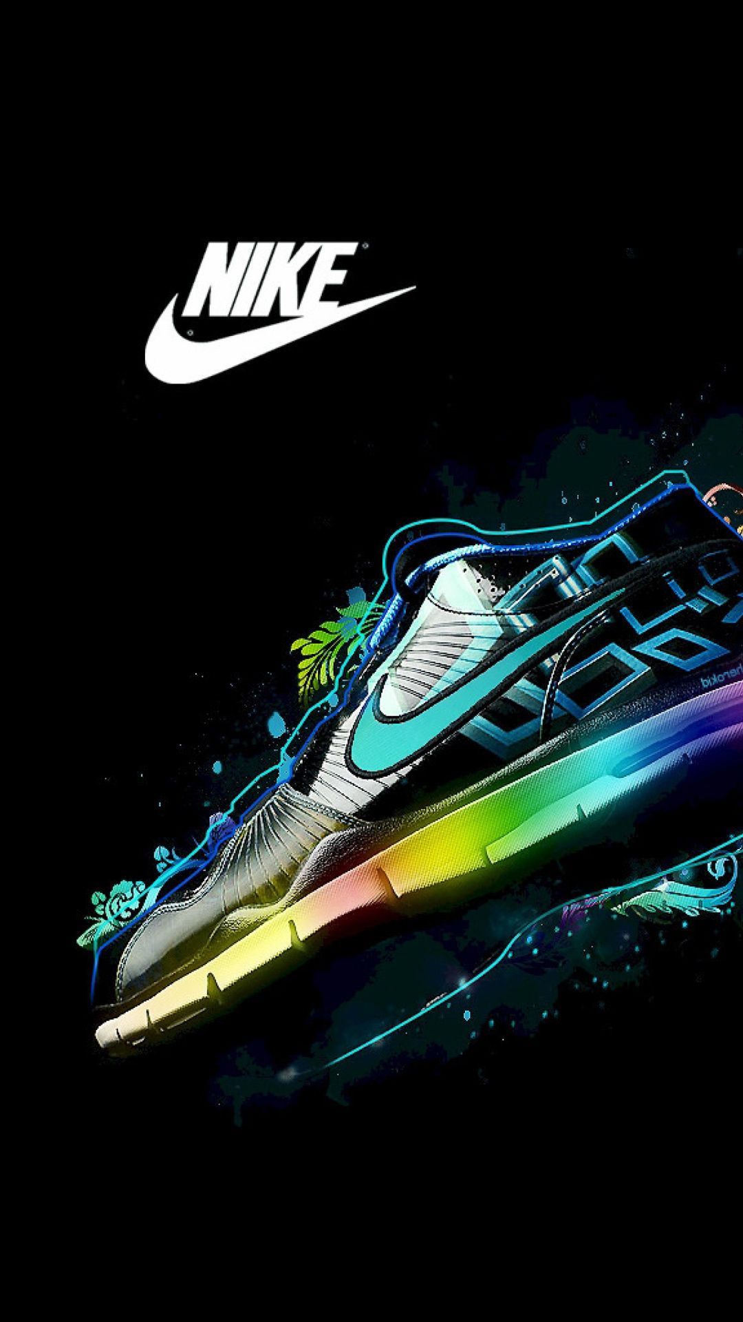 Logo Nike e scarpa Air, 1080x1920 Full HD Verticale, Samsung Galaxy
