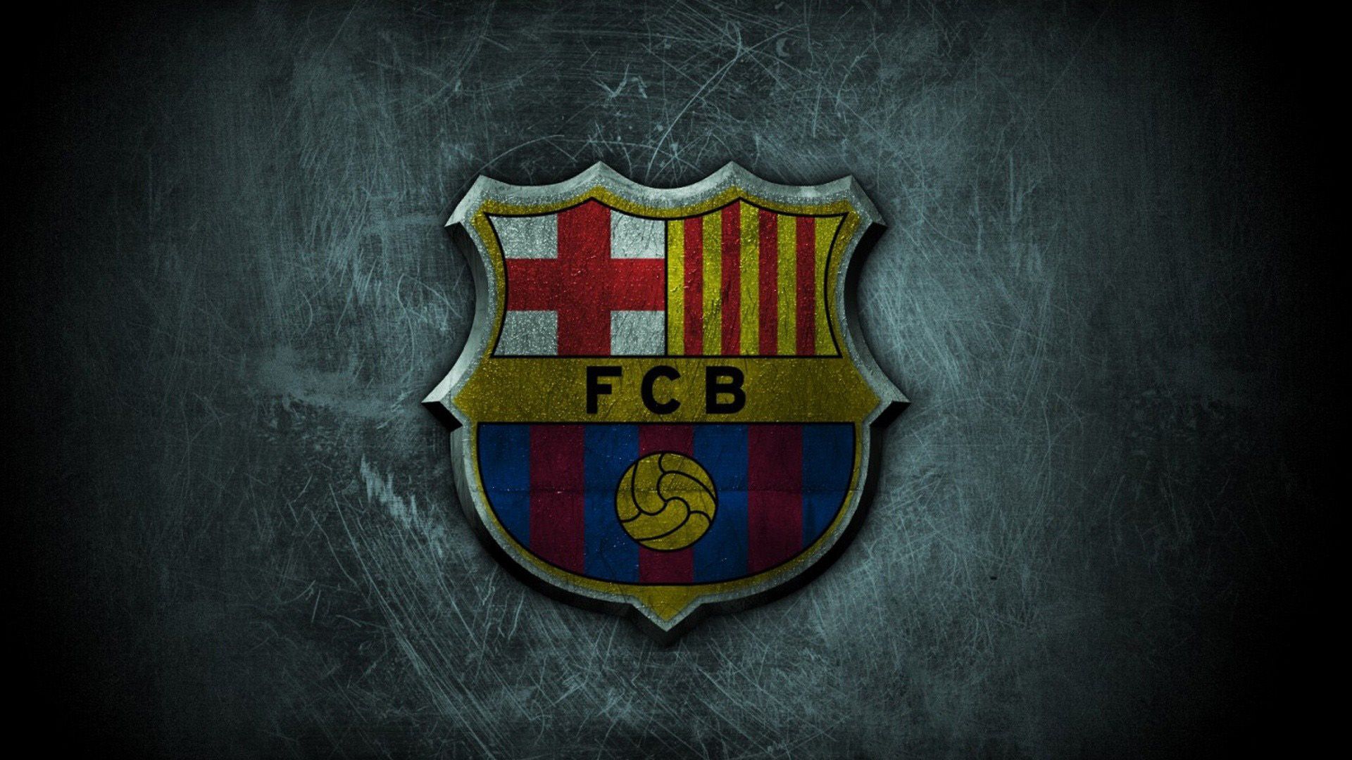 Calciatori FC Barcelona esultano, 1200x675 HD, Desktop