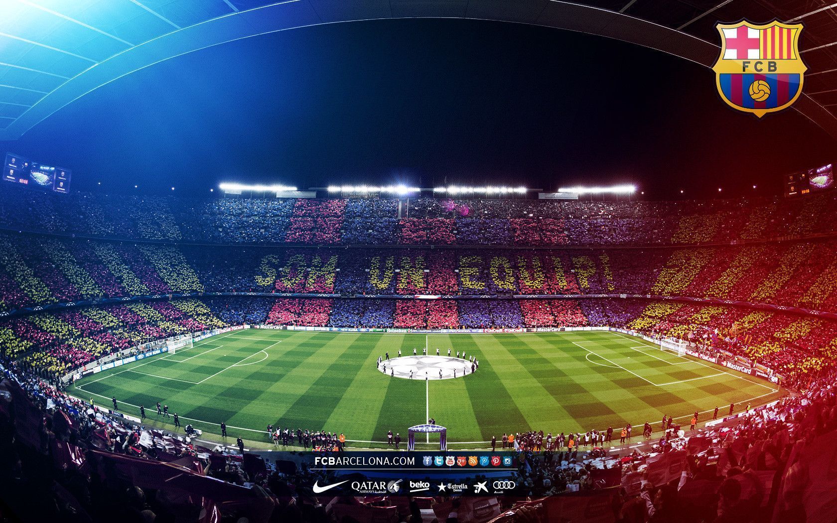 Stadio Camp Nou calcio, 1680x1050 900p, Desktop
