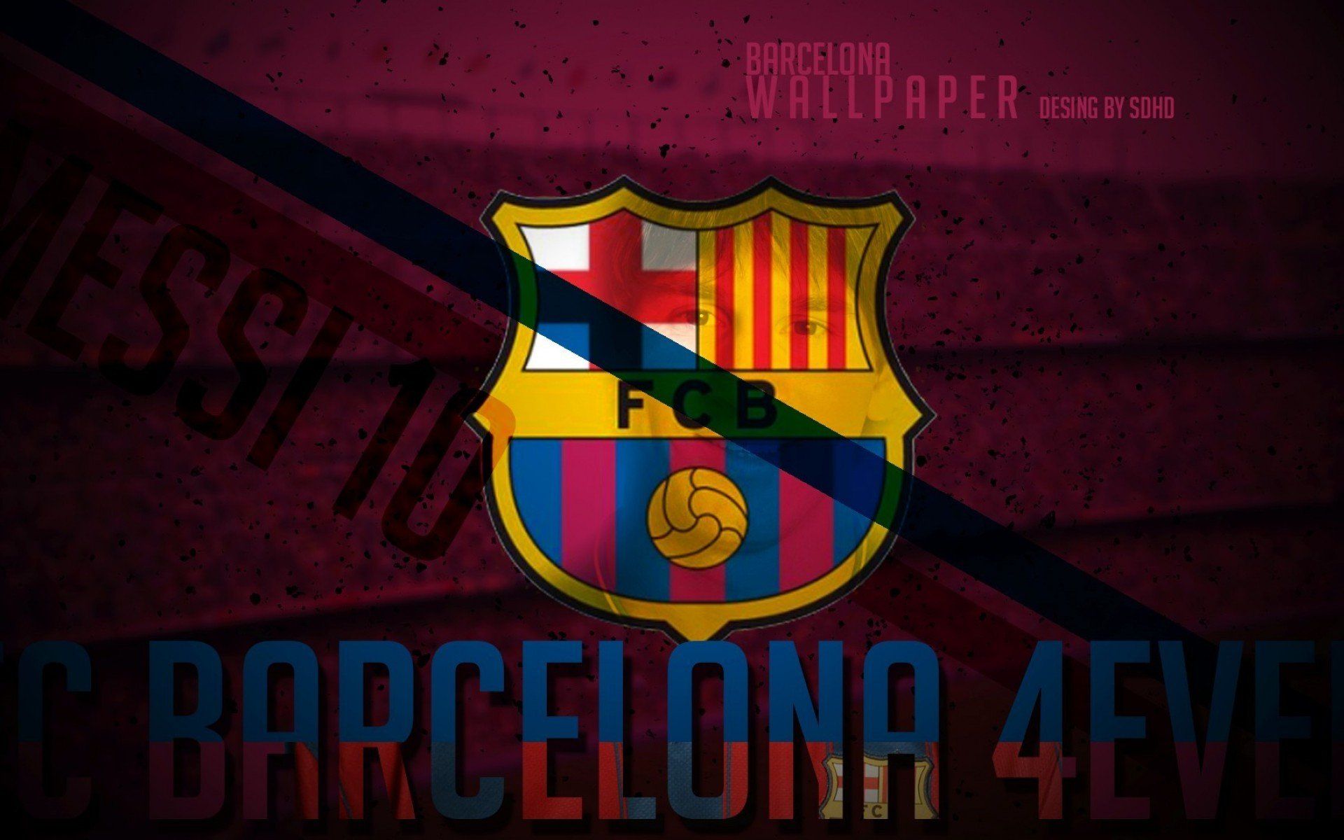 Logo FC Barcelona stadio Camp Nou, 1080x1920 Verticale, Telefono