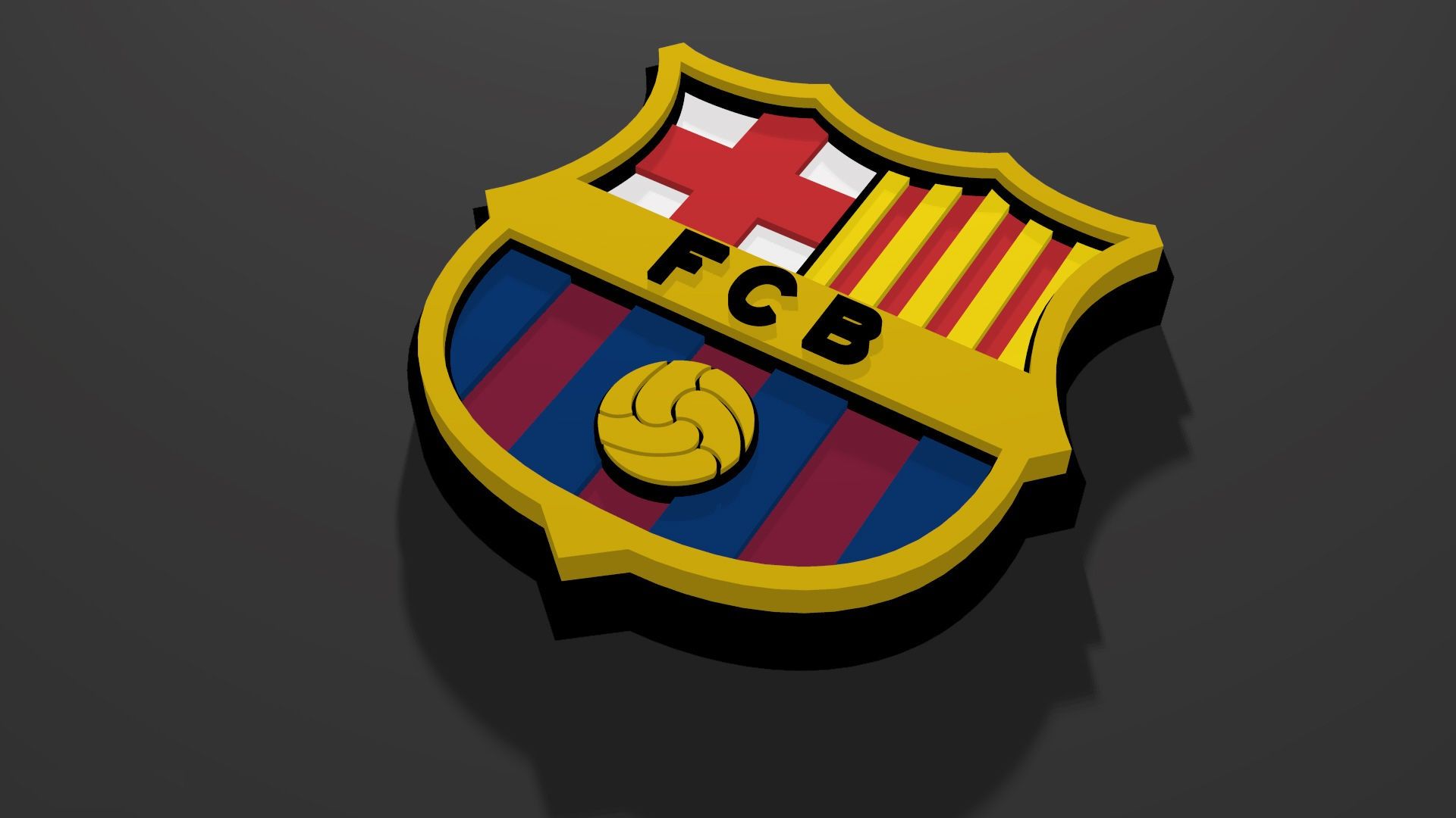 Logo FC Barcelona stemma, 1920x1200 Full HD+, PC