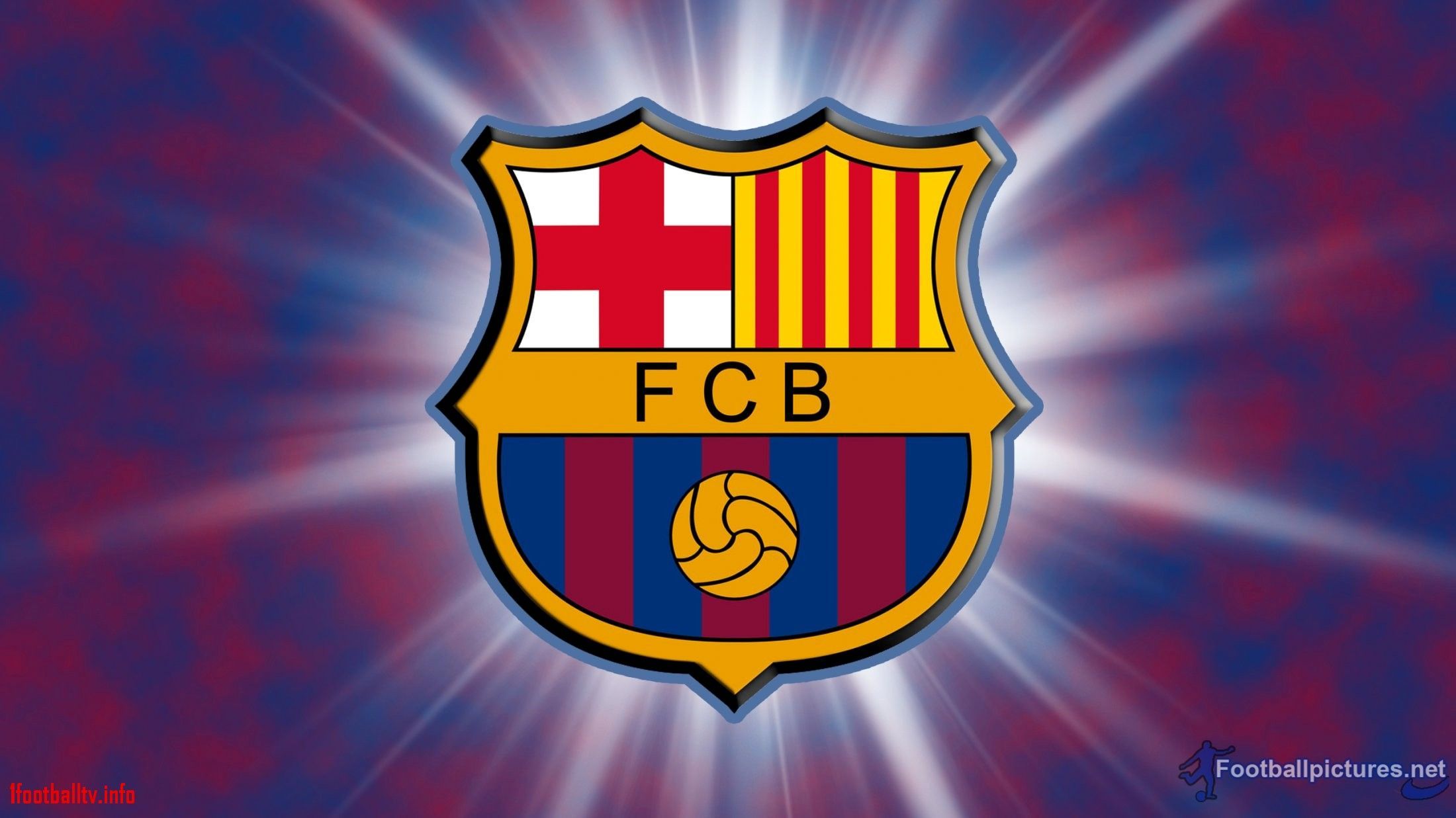 Stemma FC Barcelona su fiamme, 2560x1440 1440p, Monitor Gaming